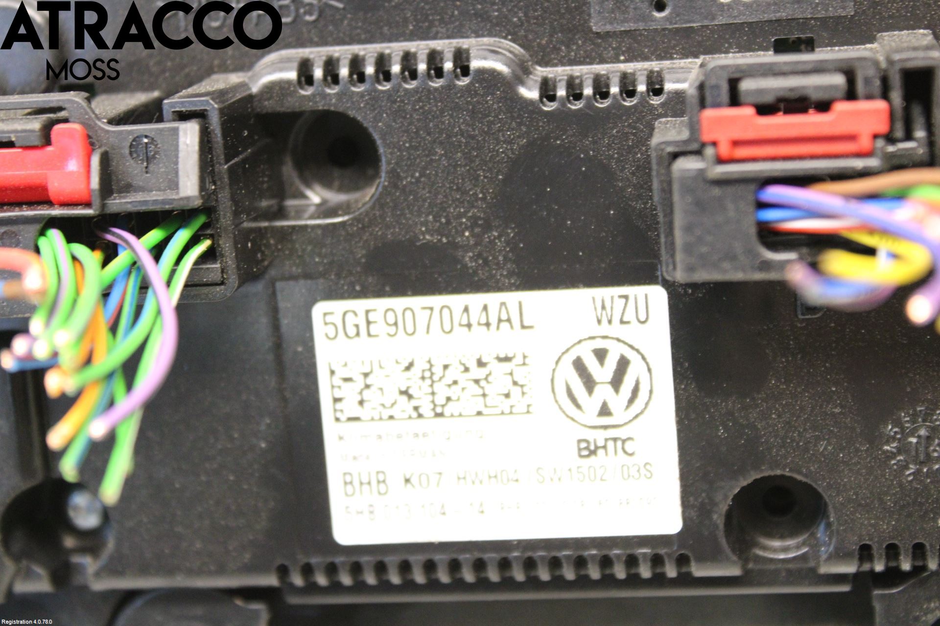 Volkswagen VW PASSAT 15-19 Varme Ac Betjening-Display