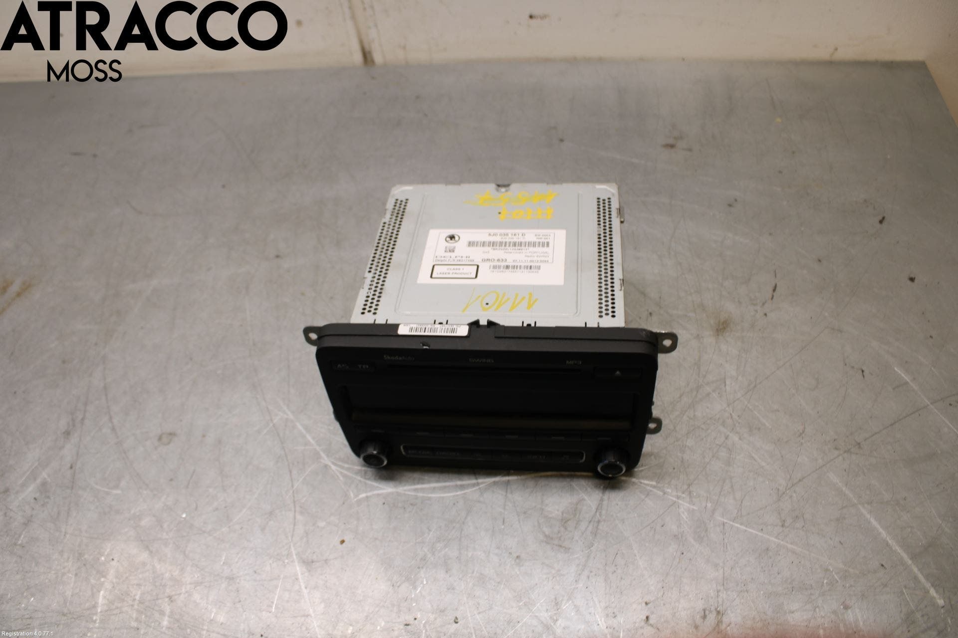 Skoda FABIA 07-14 Stereo Radio Med Cd