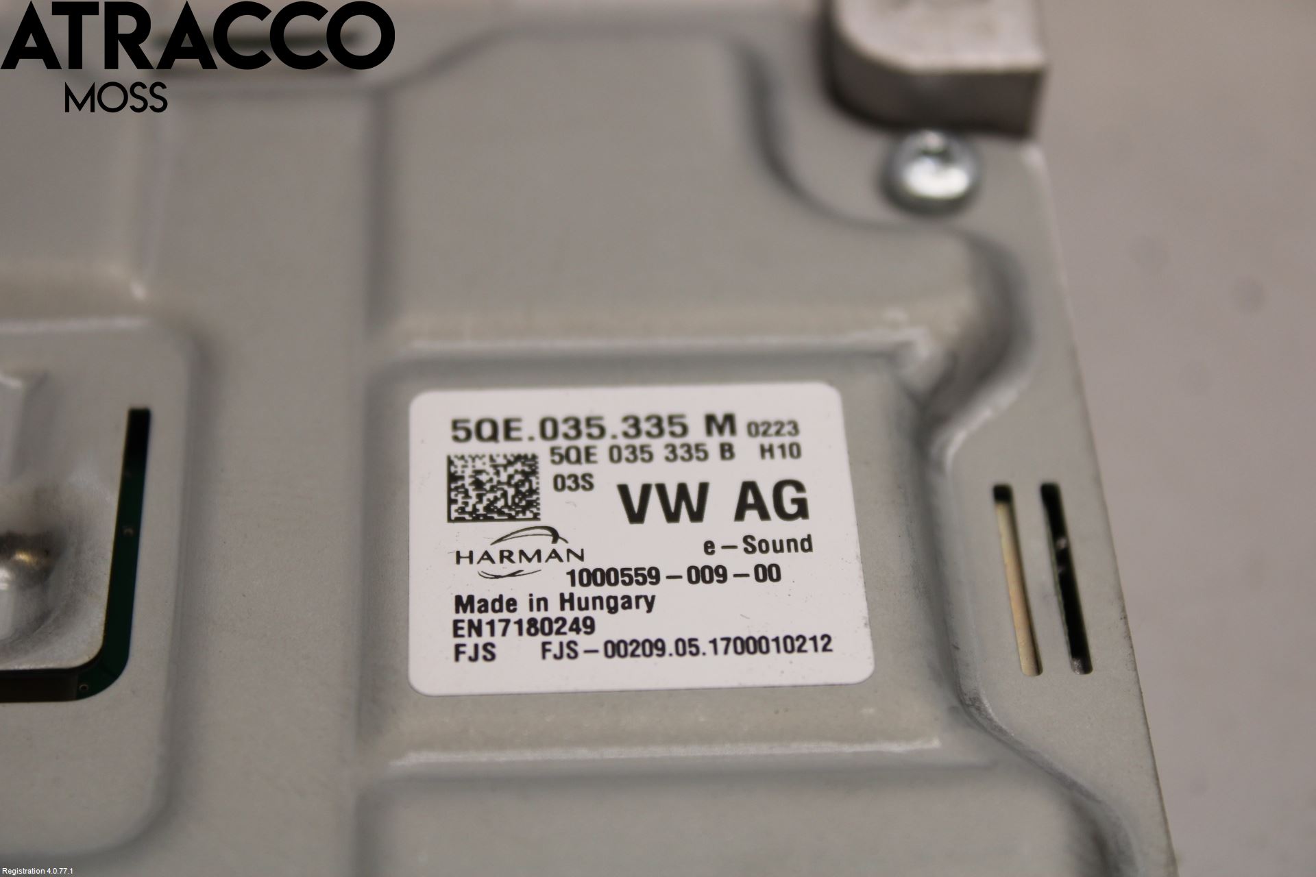 Volkswagen VW GOLF / E-GOLF VII 13-20 Styreenhet Øvrig