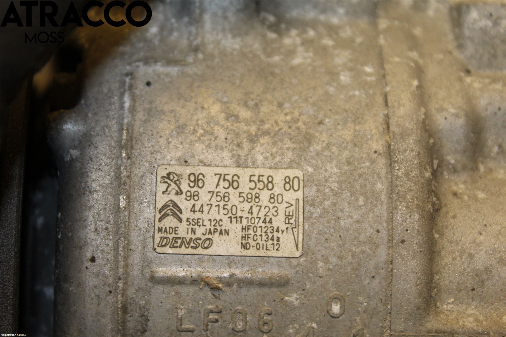 Peugeot 2008 13-20 Varme Ac Kompressor