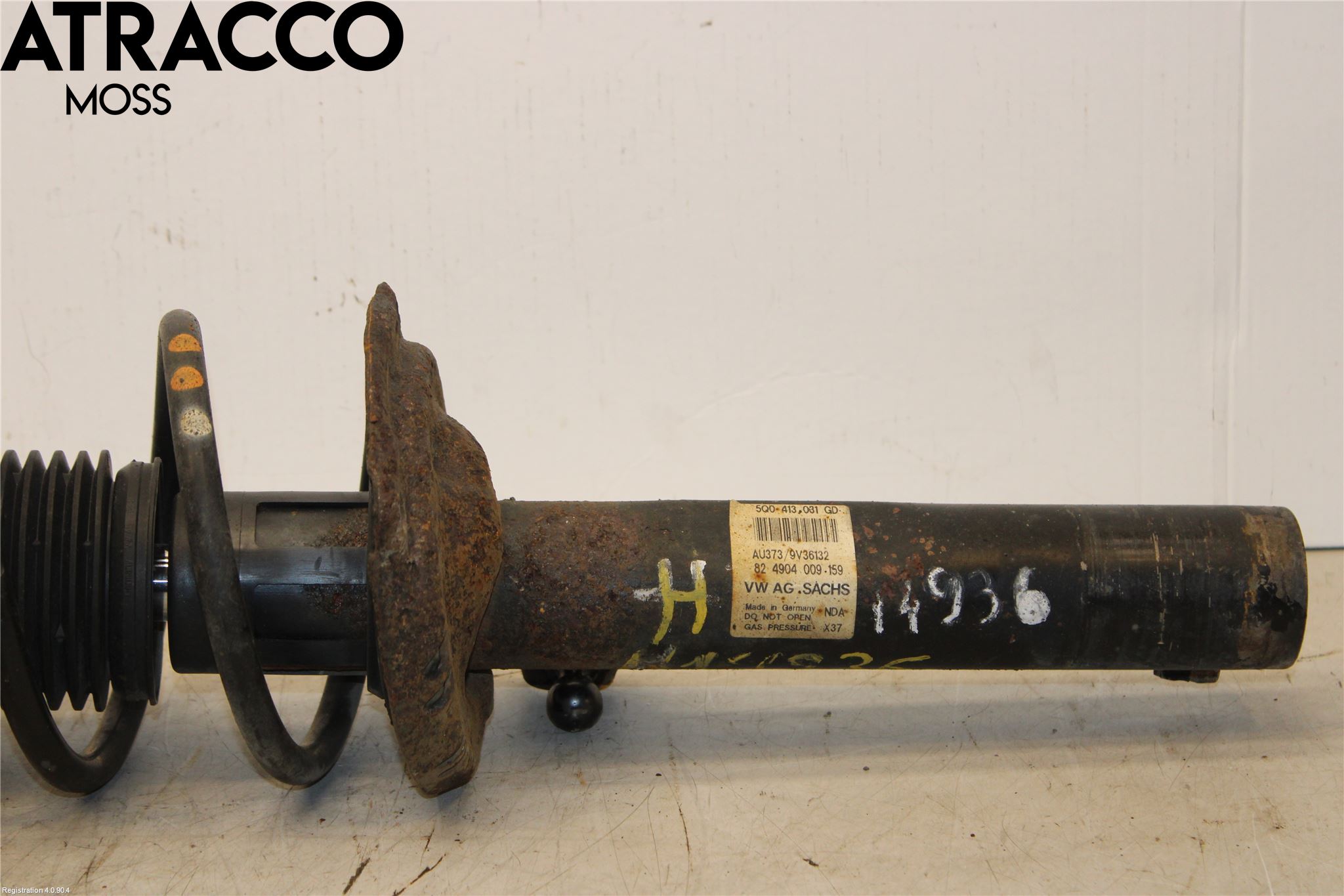 Audi A3/S3 8V 13-20 Fjærbein Foran Høyre