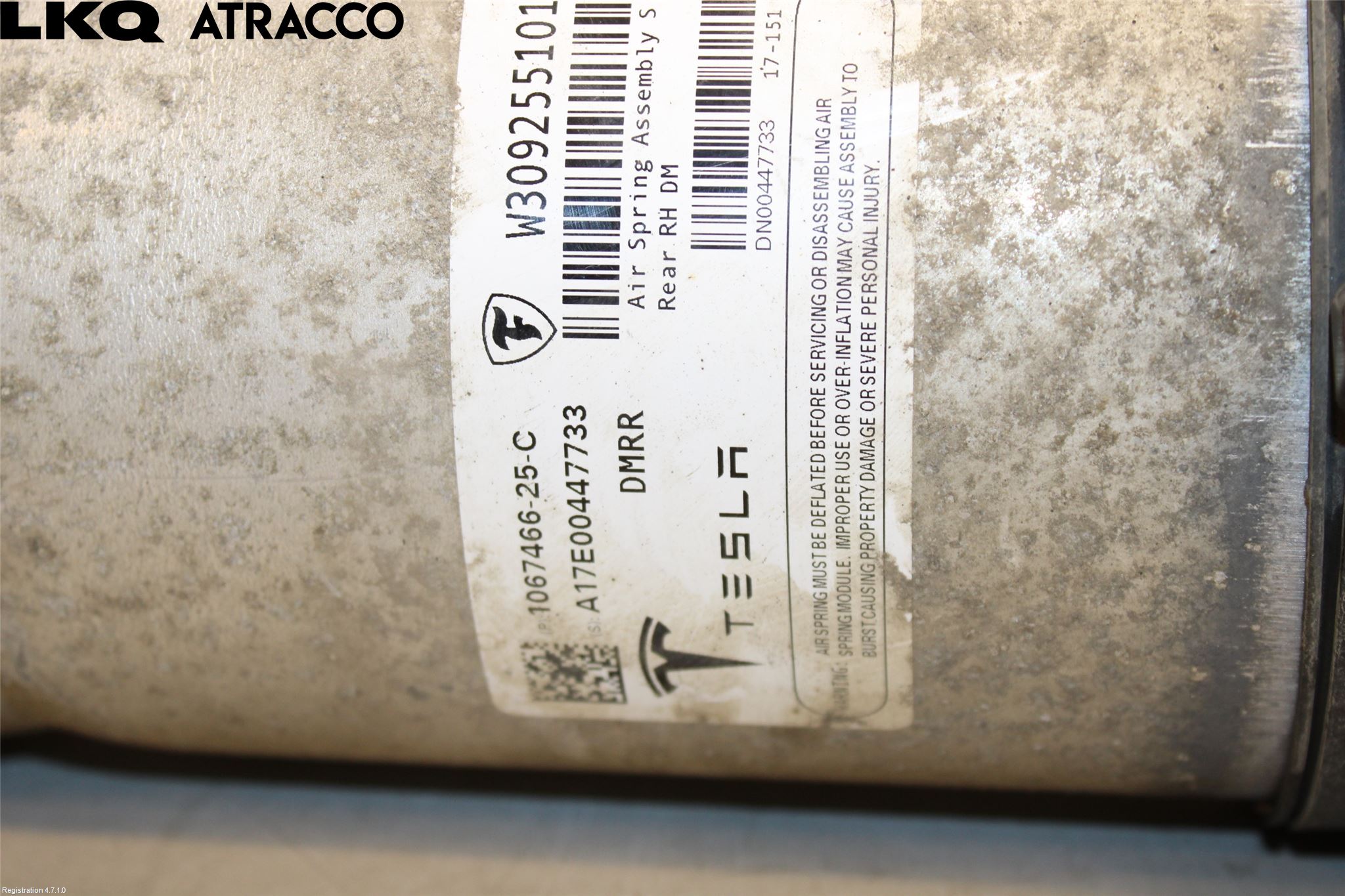 Tesla MODEL S 13- Fjærbein Bak Venstre