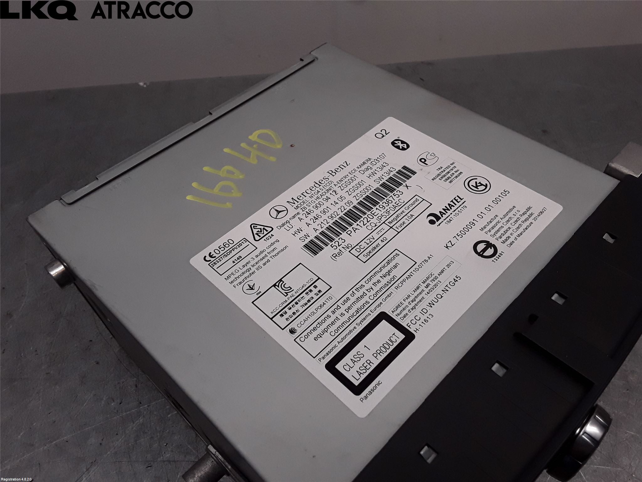Mercedes-Benz MB GLA-KLASS (X156) 13-20 Stereo Radio