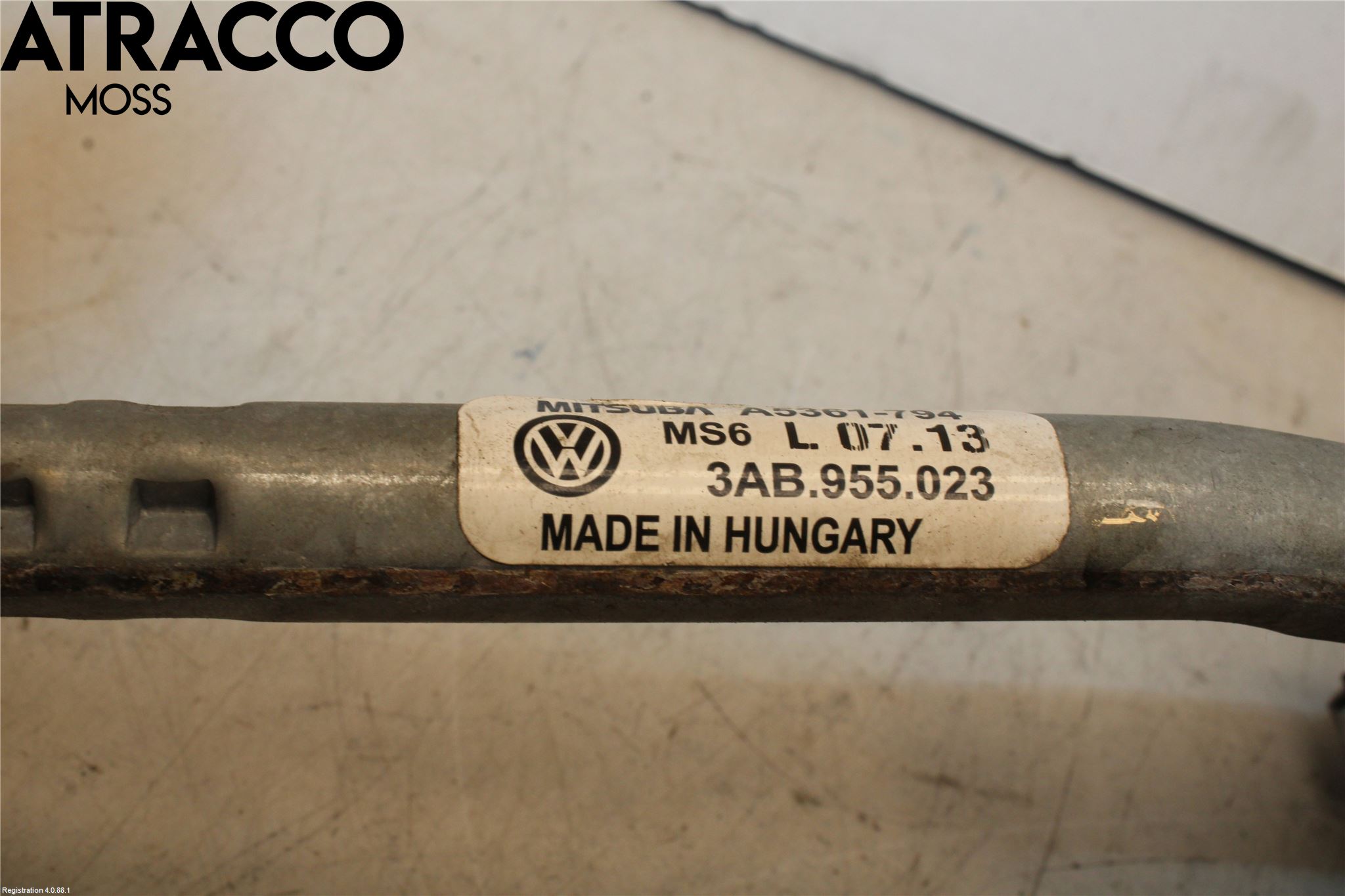 Volkswagen VW PASSAT 11-14 Viskermotor Frontrute