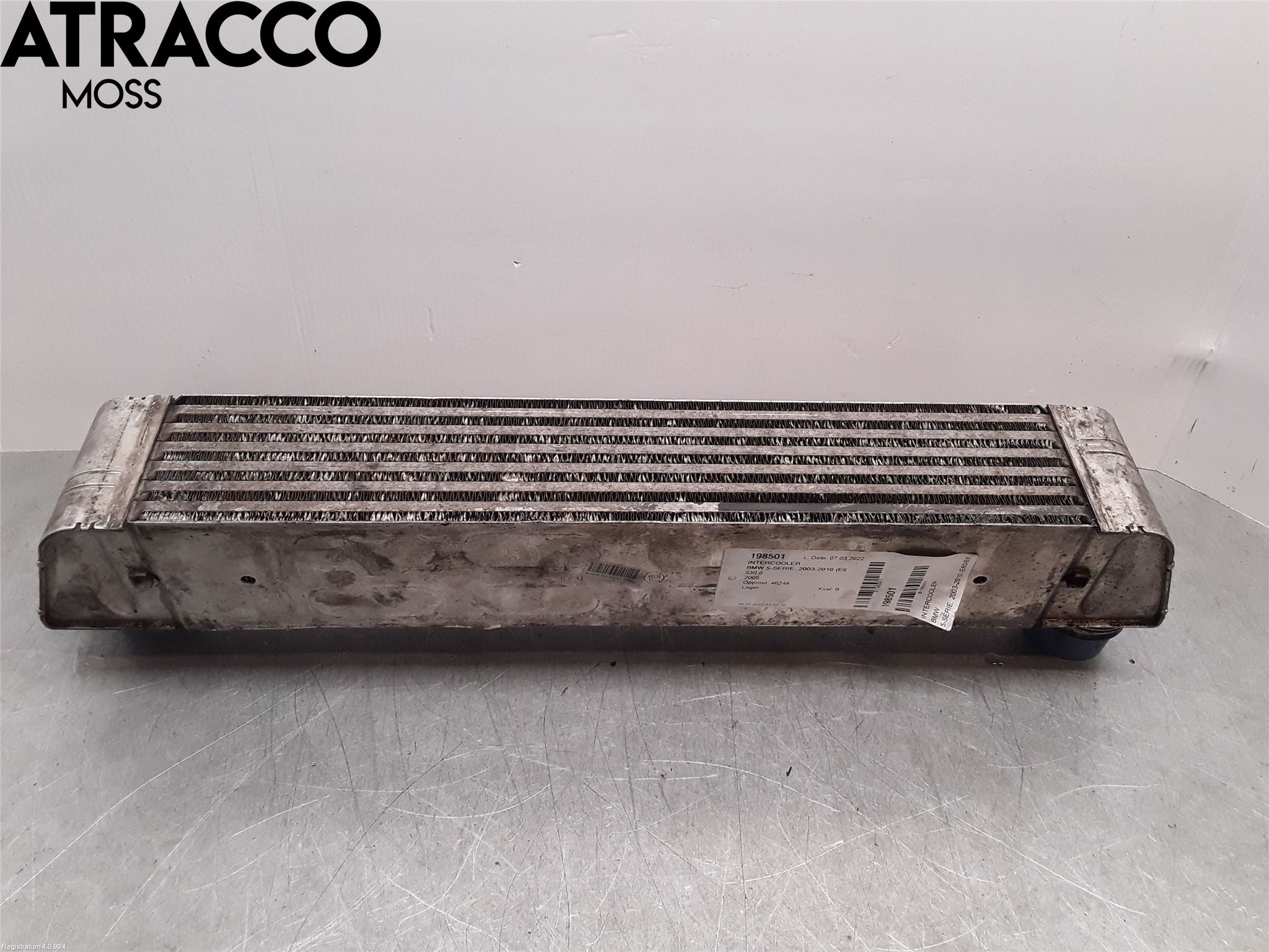 BMW 5 E60/61 Sed/Tou 02-10 Intercooler Radiator