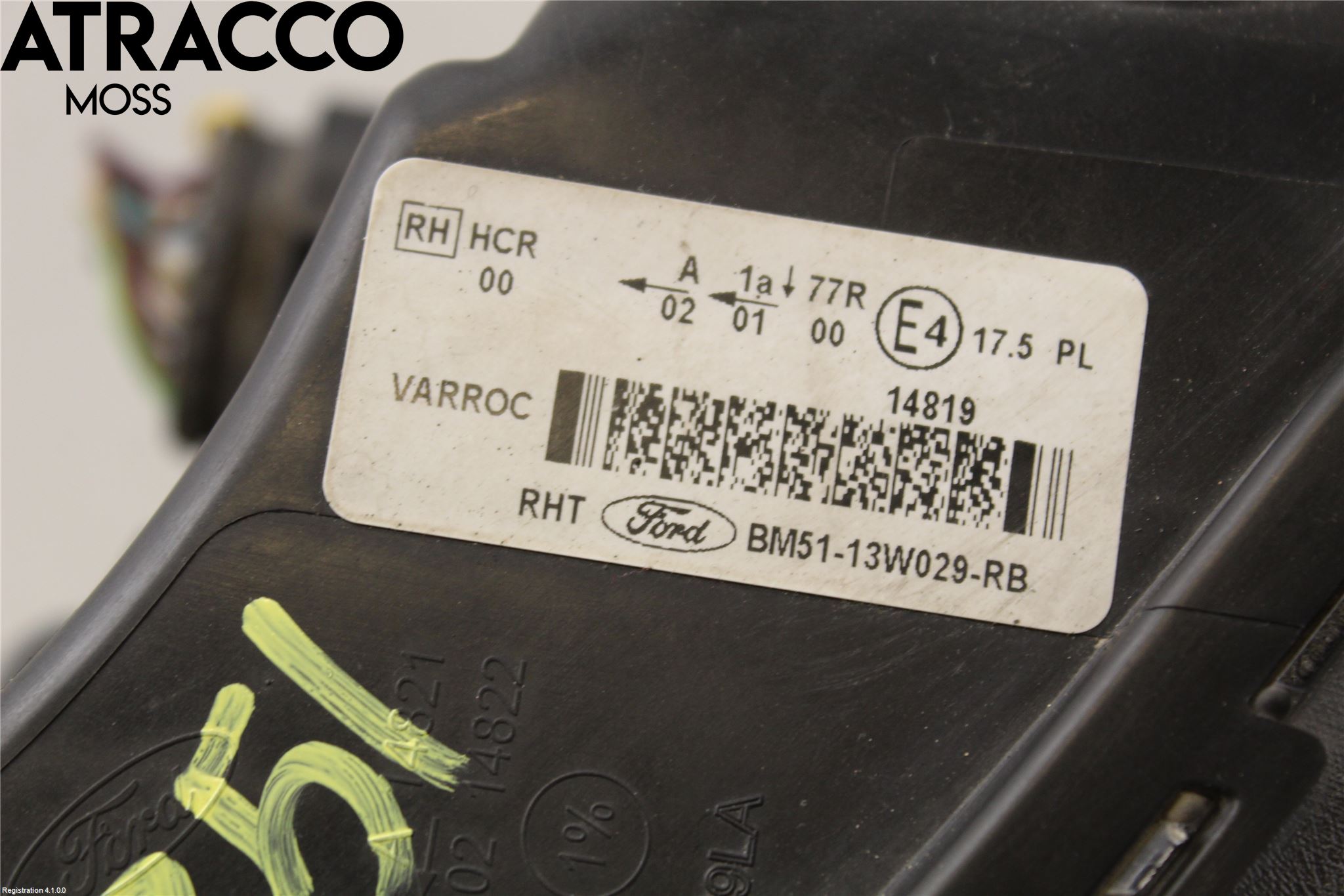 Ford FOCUS 11-14 Frontlykt Høyre