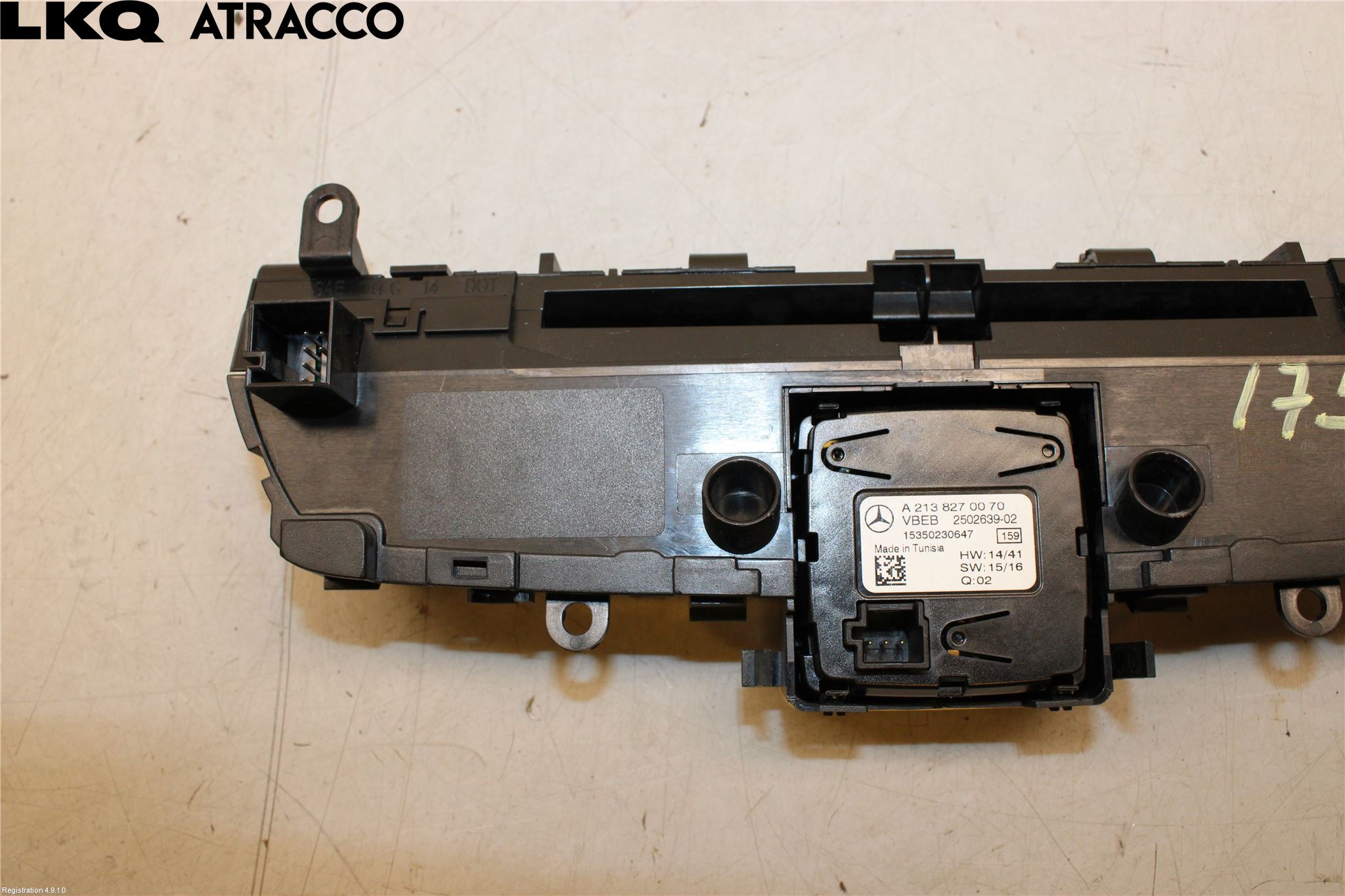 Mercedes-Benz MB C-KLASS (W205) 14-21 Instr Klokke