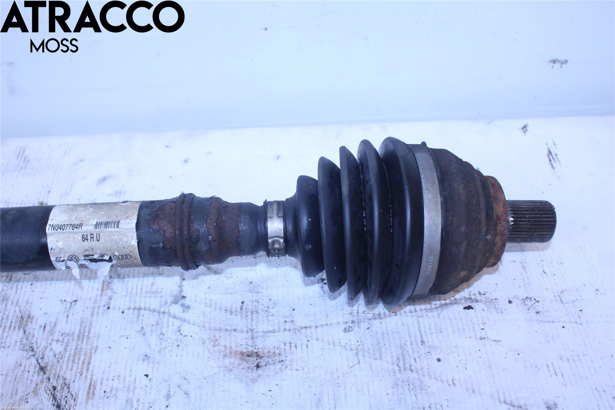 Volkswagen VW SHARAN 11- Drivaksel Foran Kompl Høyre