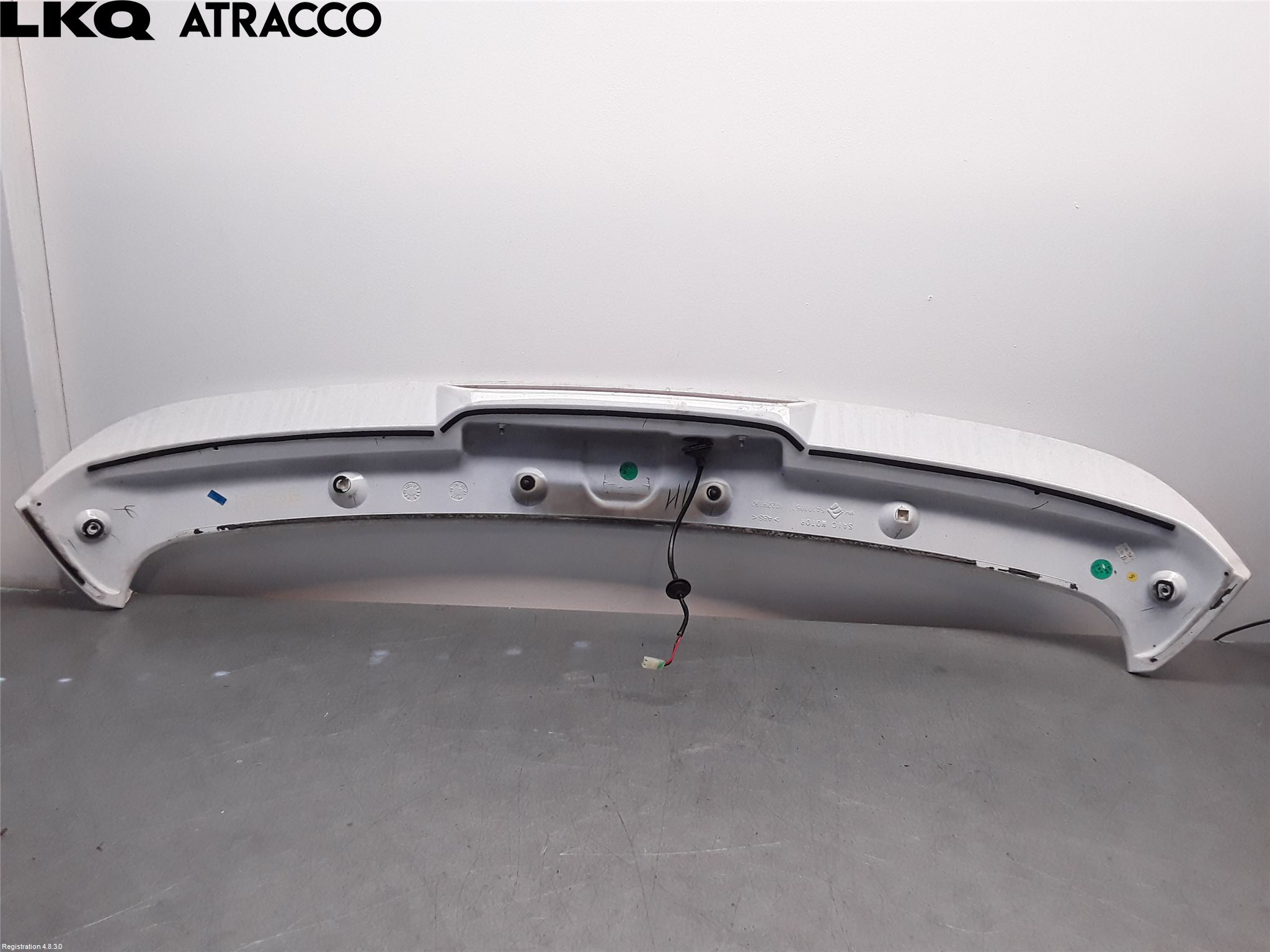 MG ZS EV 20- Spoiler Bak