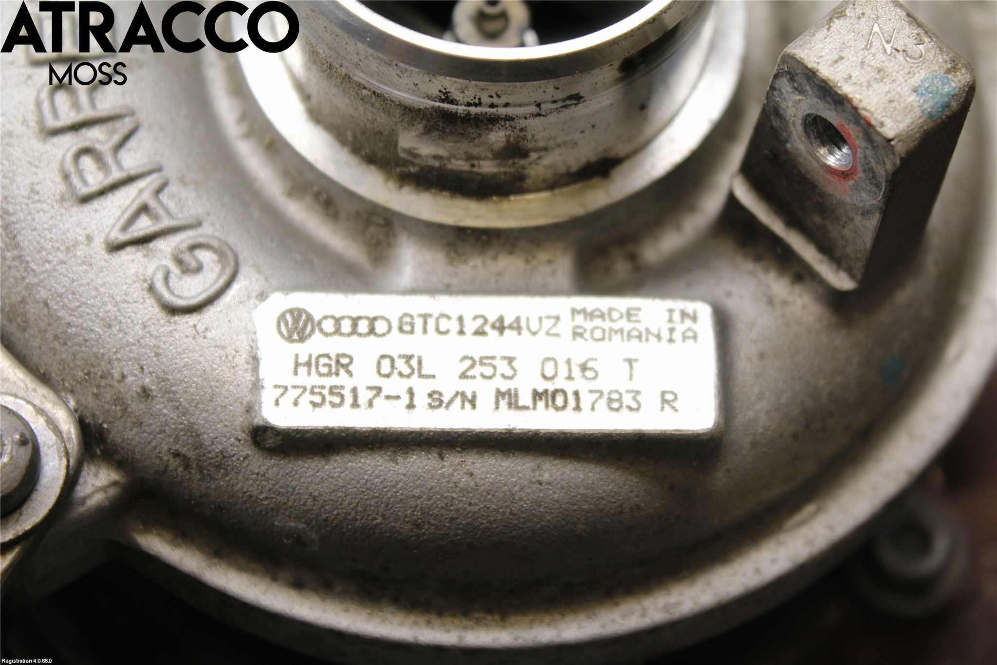 Volkswagen VW GOLF VI 09-13 Turboaggregat