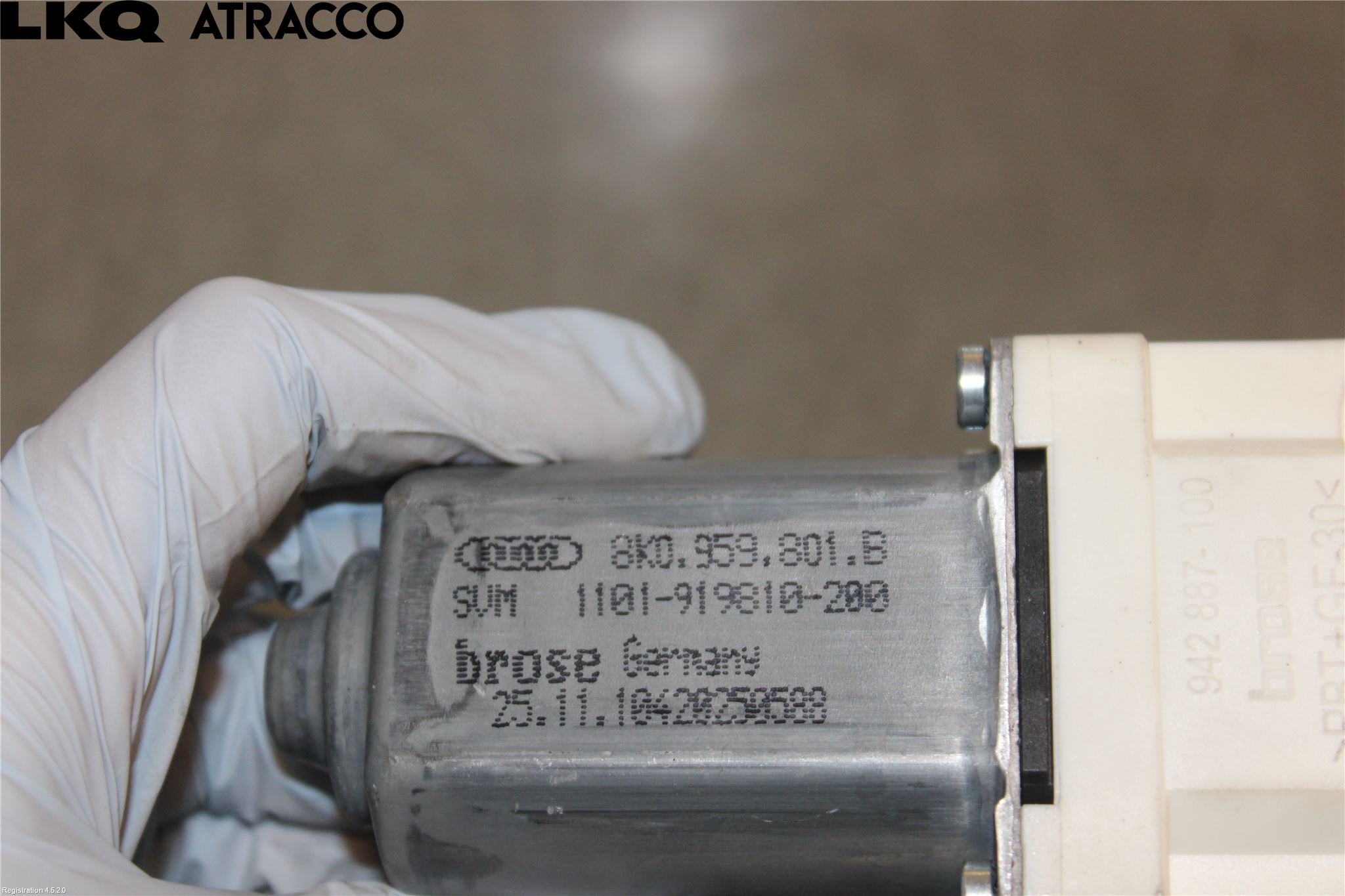 Audi Q5 09-16 Vindusheismotor