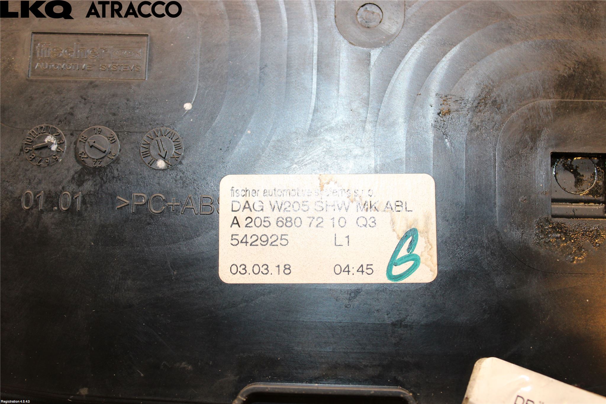 Mercedes-Benz MB C-KLASS (W205) 14-21 Midtparti Øvrig