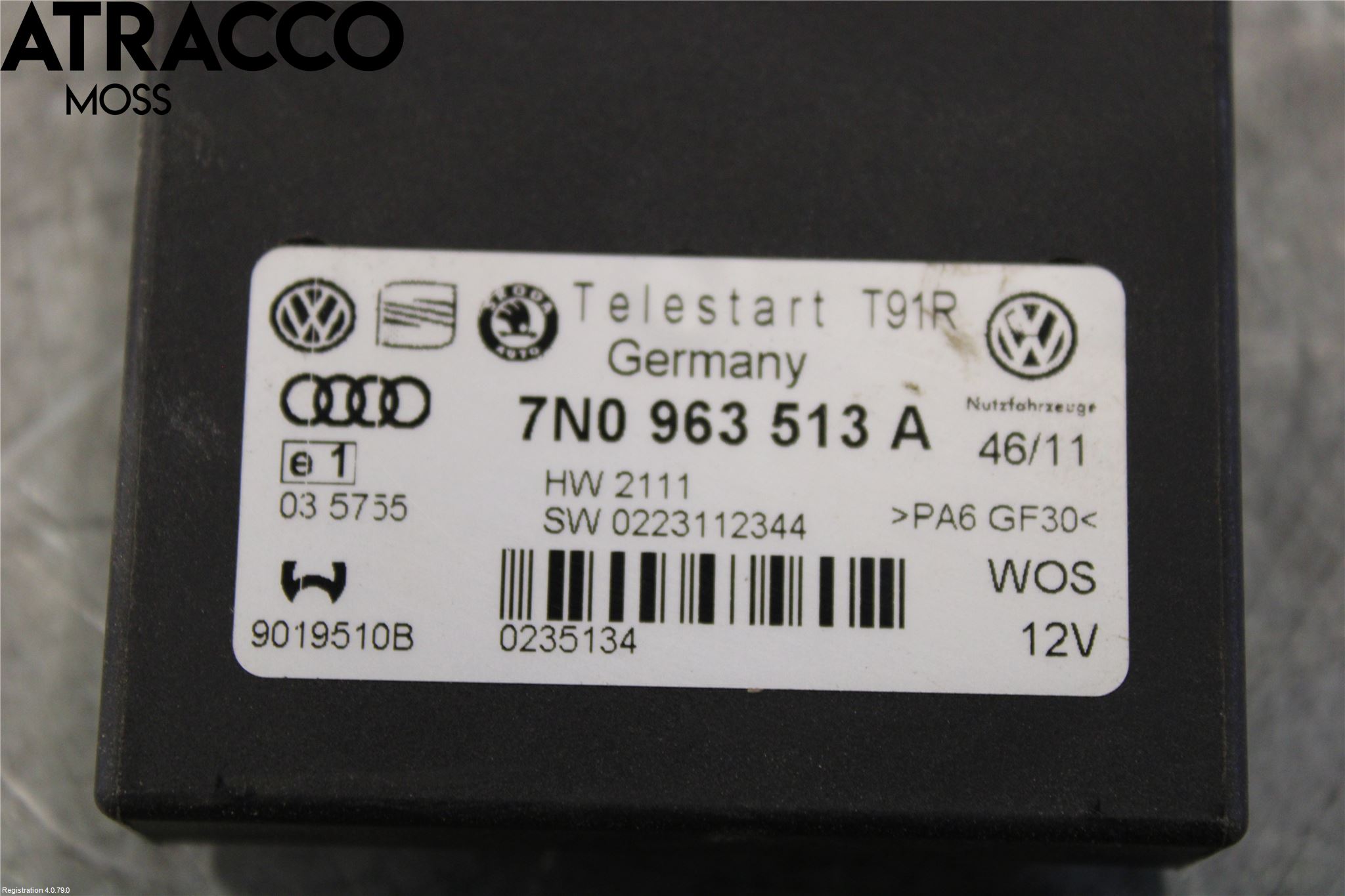 Volkswagen VW GOLF VI 09-13 Styreenhet Øvrig