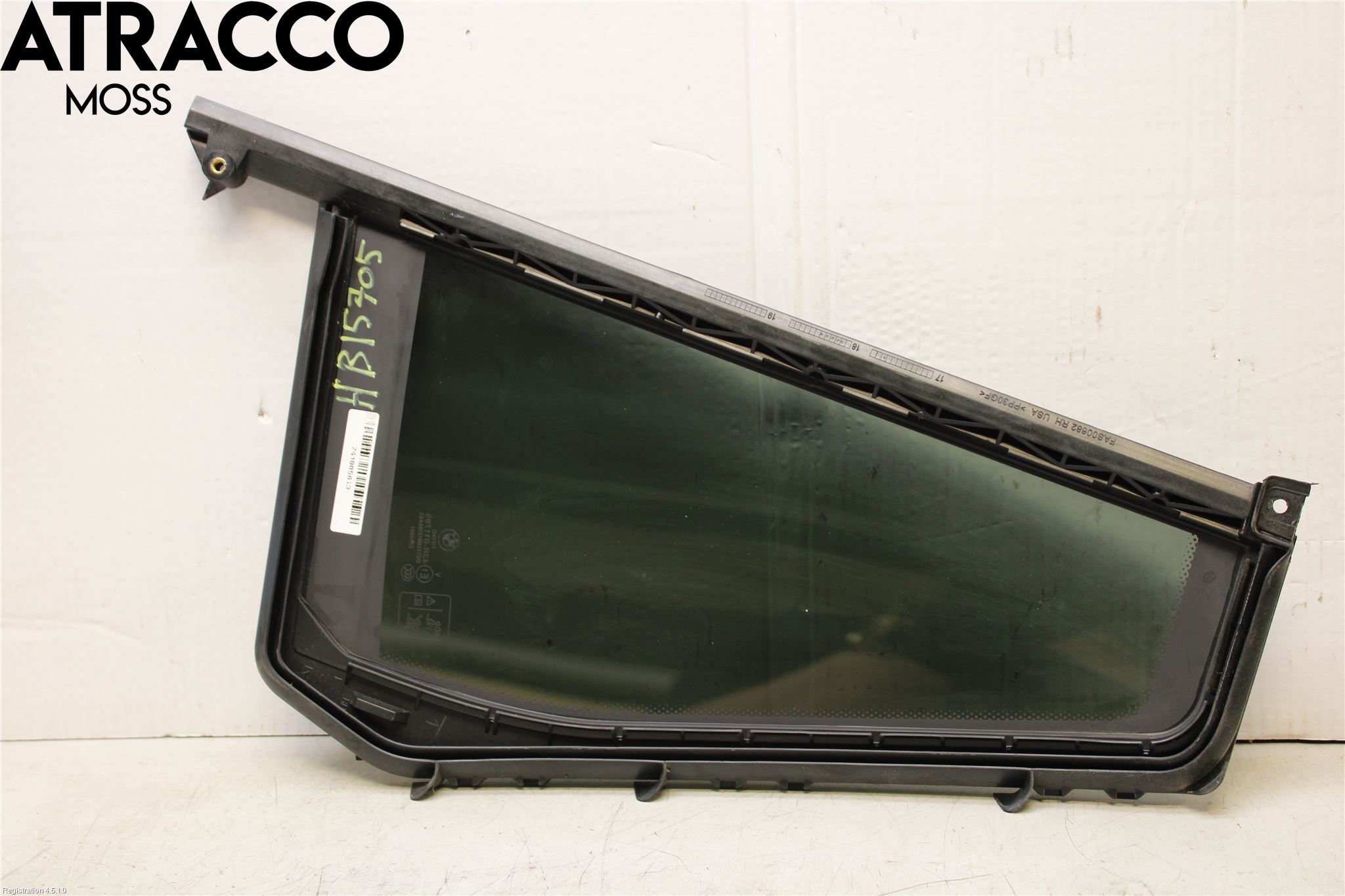 BMW X3 G01 18- Dørrute Bak Høyre Trekant 4D