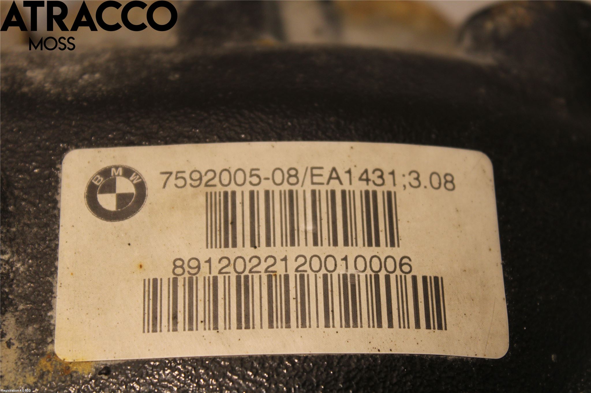 BMW X3 F25 10-17 Bakaksel Kardang Bak -Diff