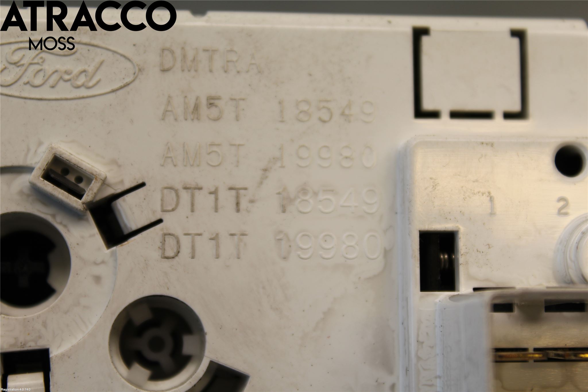 Ford TRANSIT/TOURNEO CONNECT 13-22 Varme Ac Betjening-Display