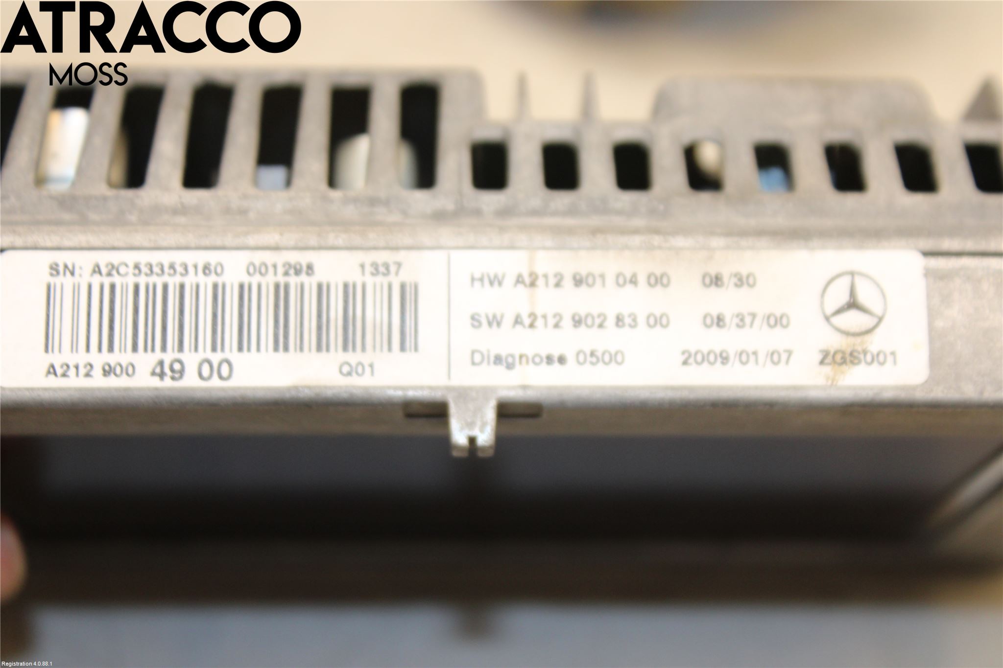 Mercedes-Benz MB E-KLASS (W212) 09-16 Multifunktionsdisplay