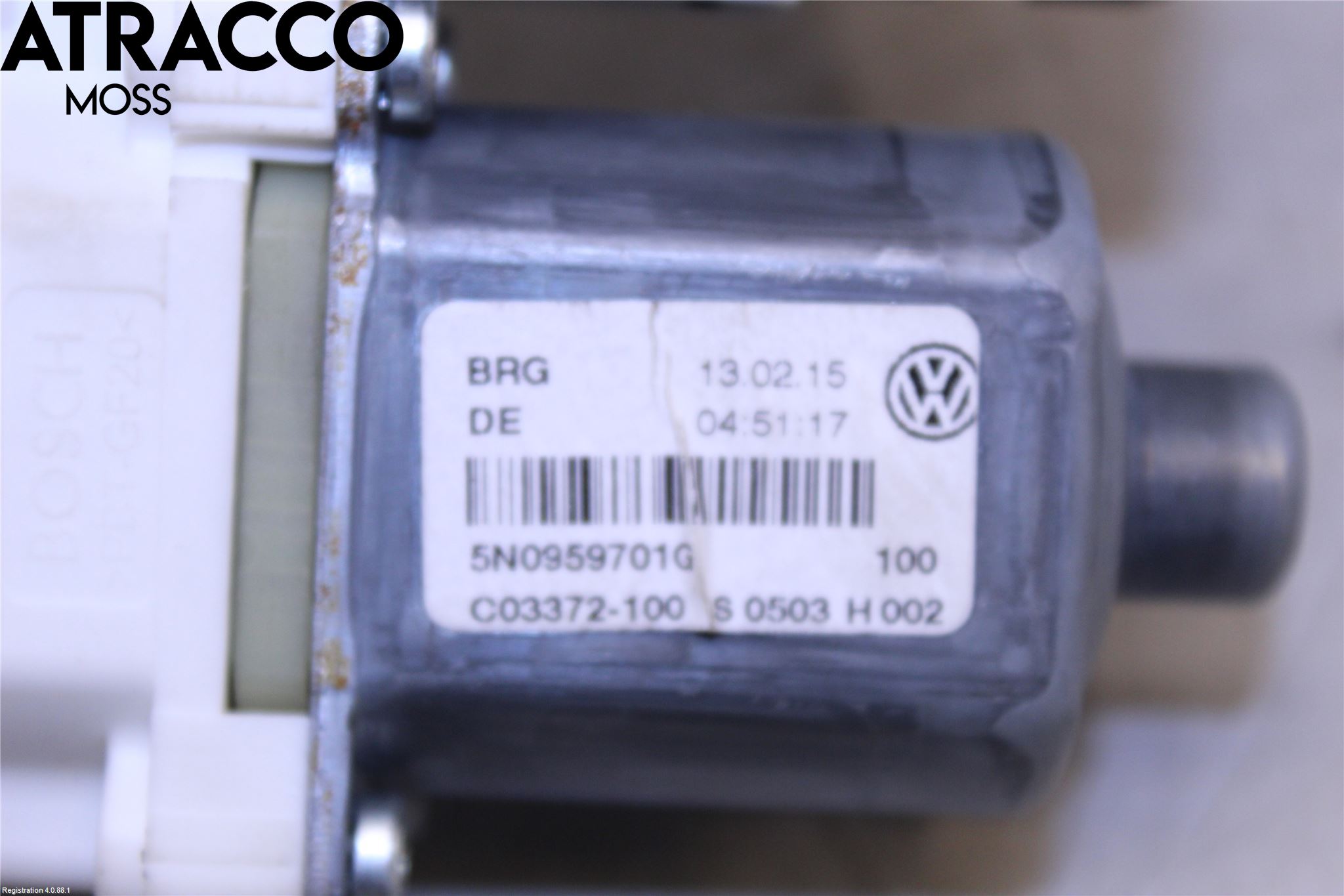 Volkswagen VW TIGUAN 07-16 Vindusheismotor