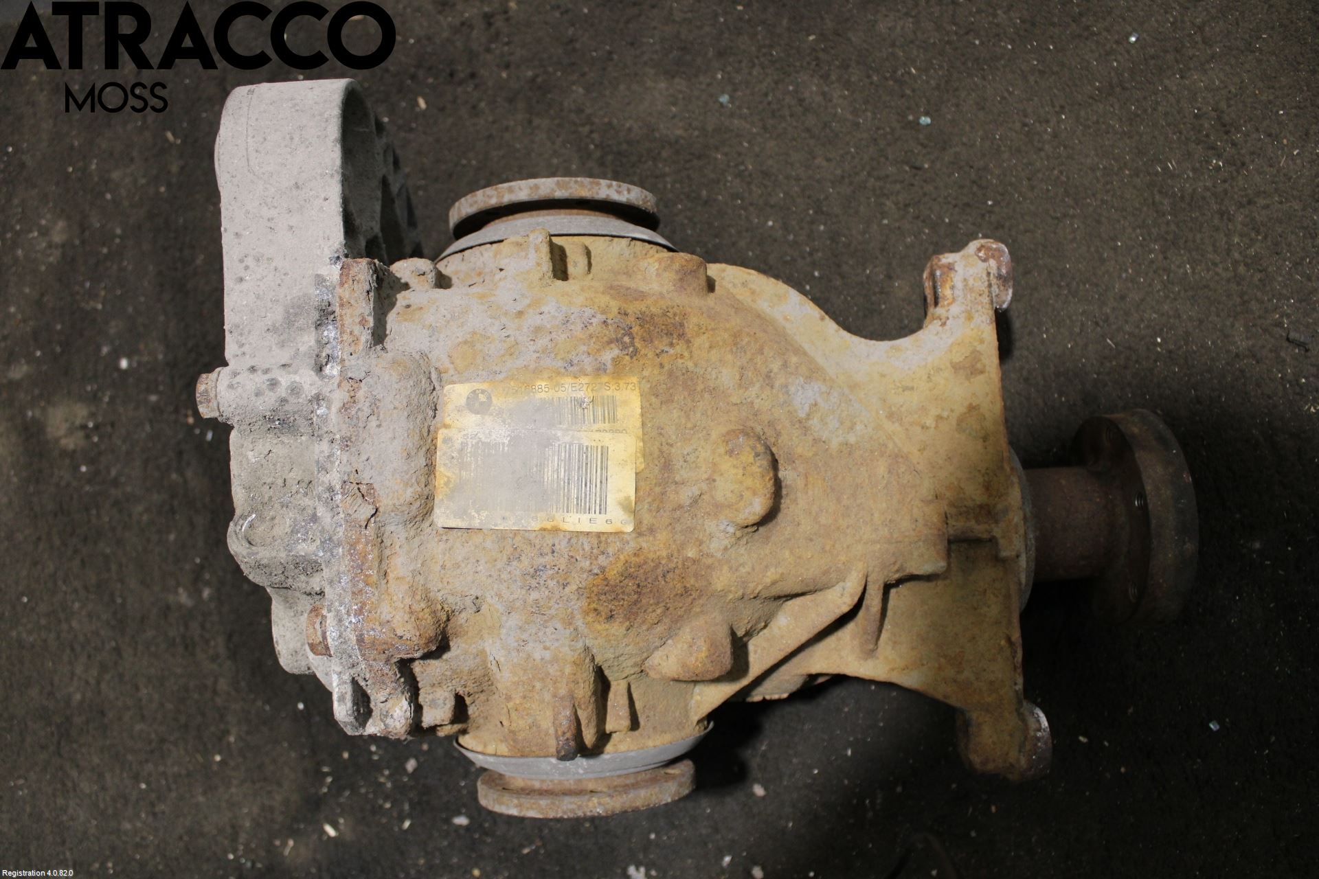 BMW 5 E60/61 Sed/Tou 02-10 Bakaksel Kardang Bak -Diff