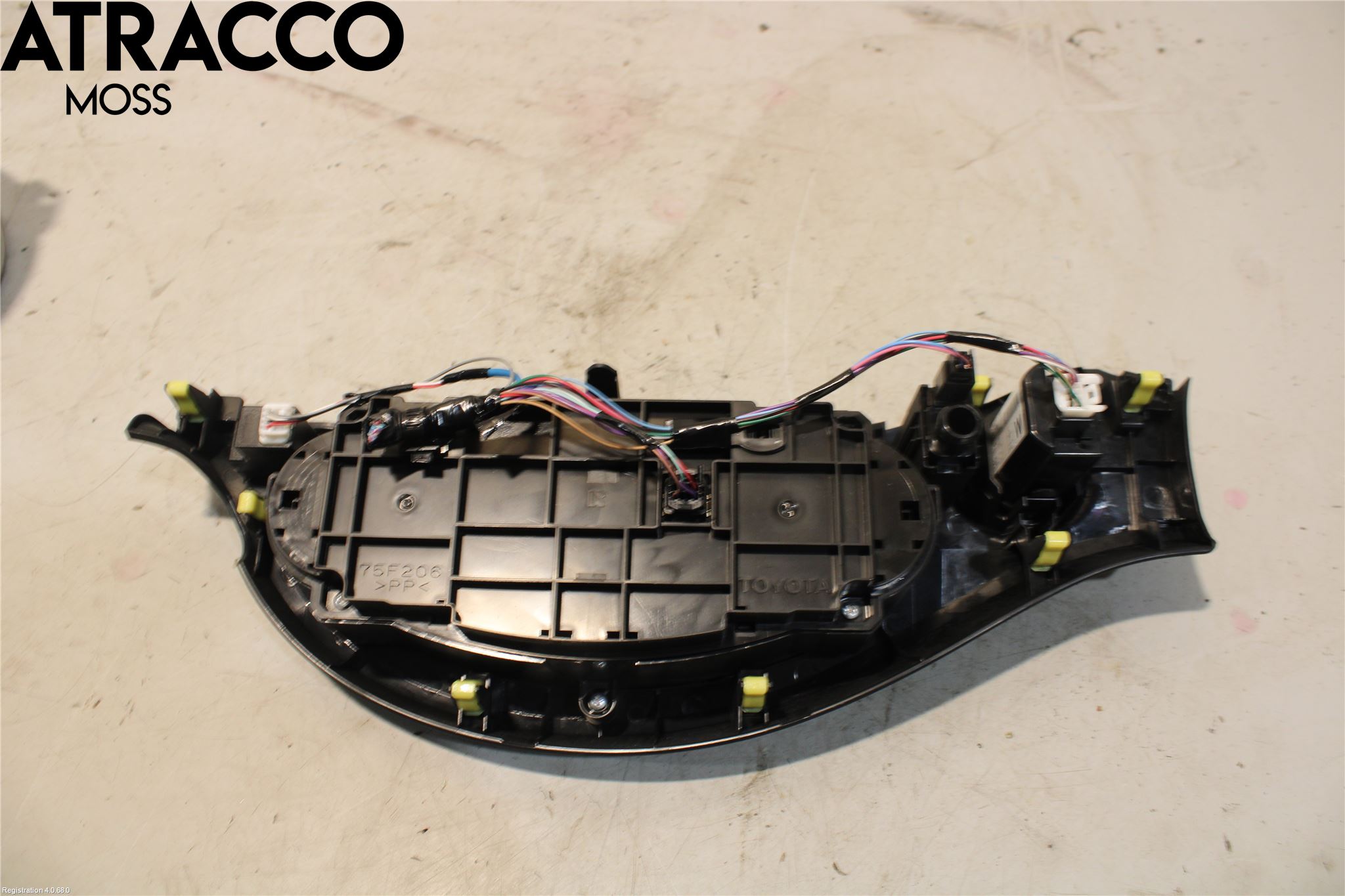 Toyota YARIS XP130 12-14 Varme Ac Betjening-Display