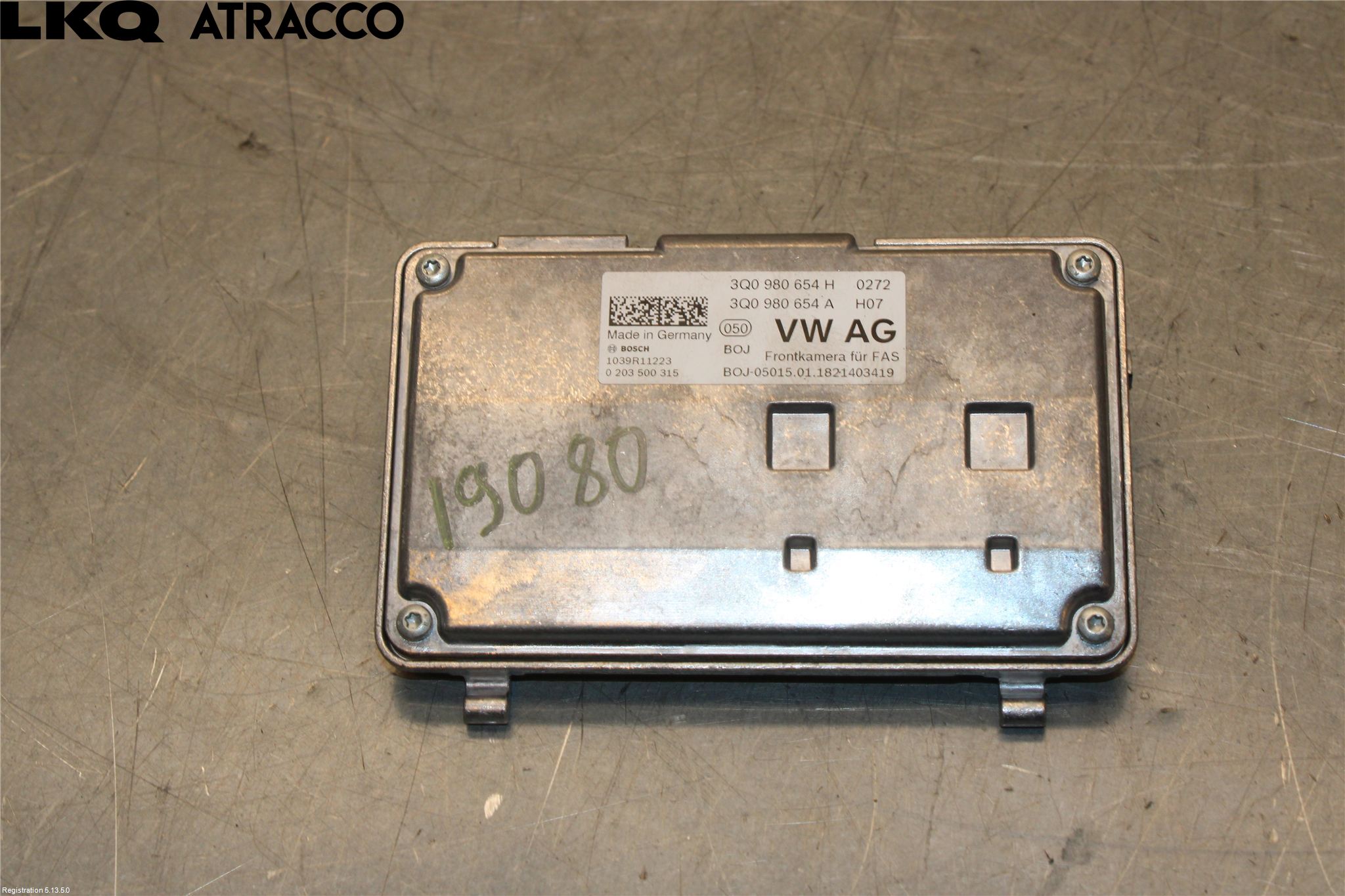 Volkswagen VW GOLF / E-GOLF VII 13-20 Parkeringshjelp Kamera