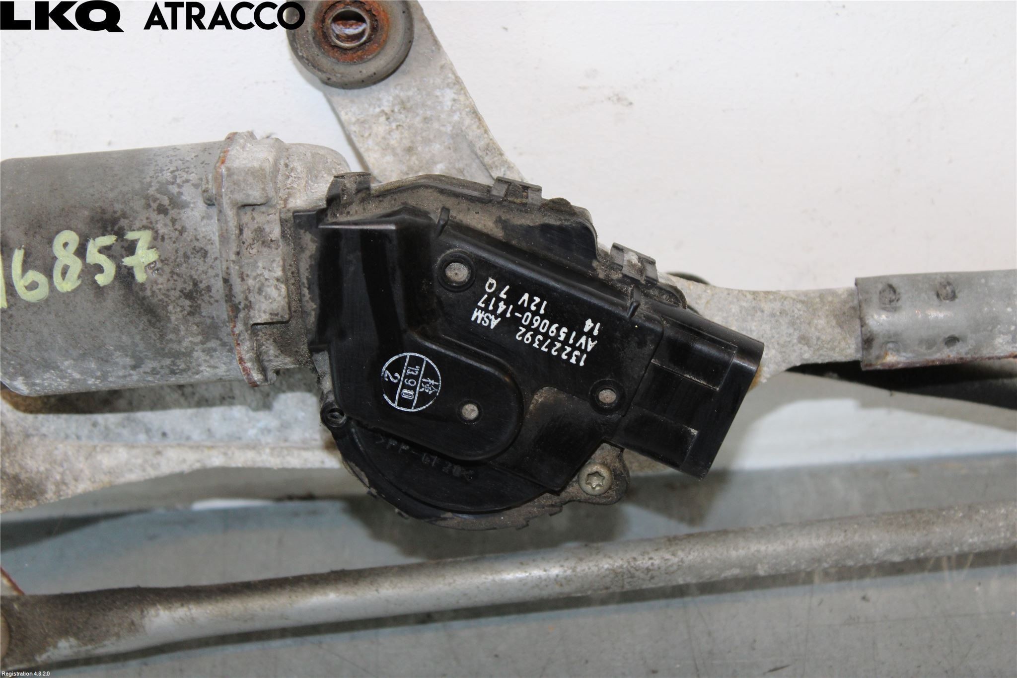 Opel ZAFIRA B 06-14 Viskermotor Frontrute