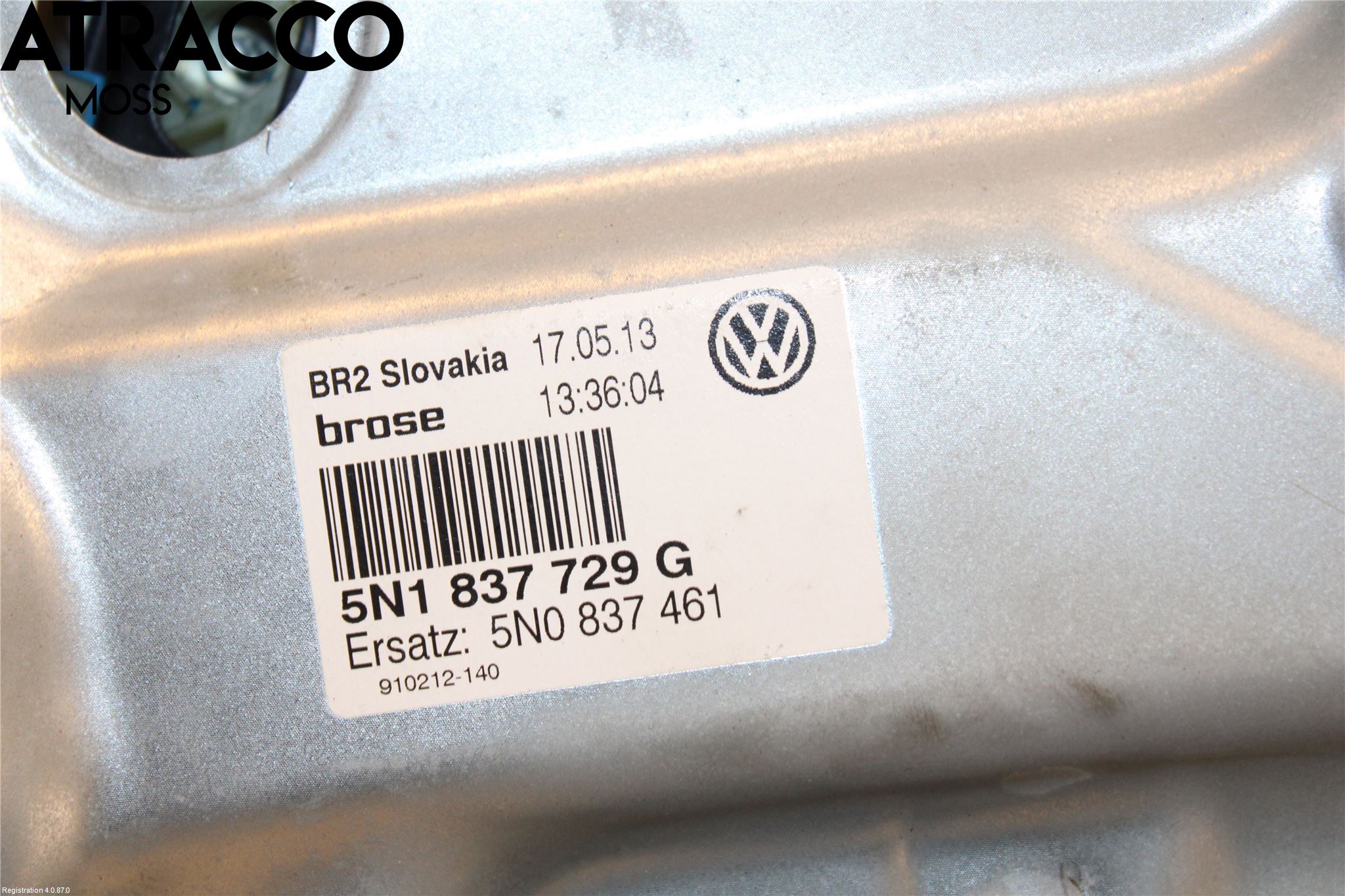 Volkswagen VW TIGUAN 07-16 Vindusheis El Komp