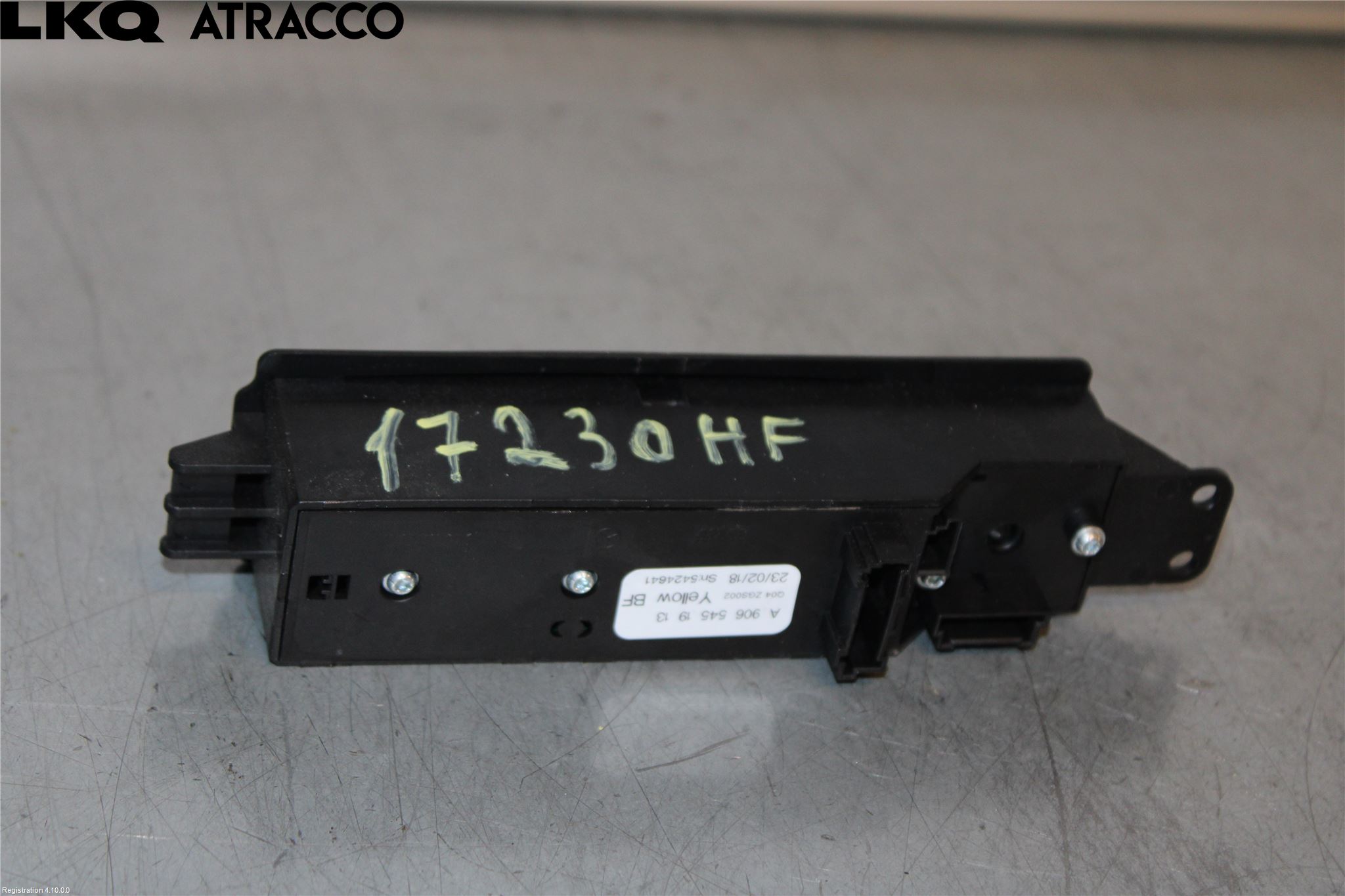 Mercedes-Benz MB SPRINTER (W906) 06-18 Bryter Vindusheis