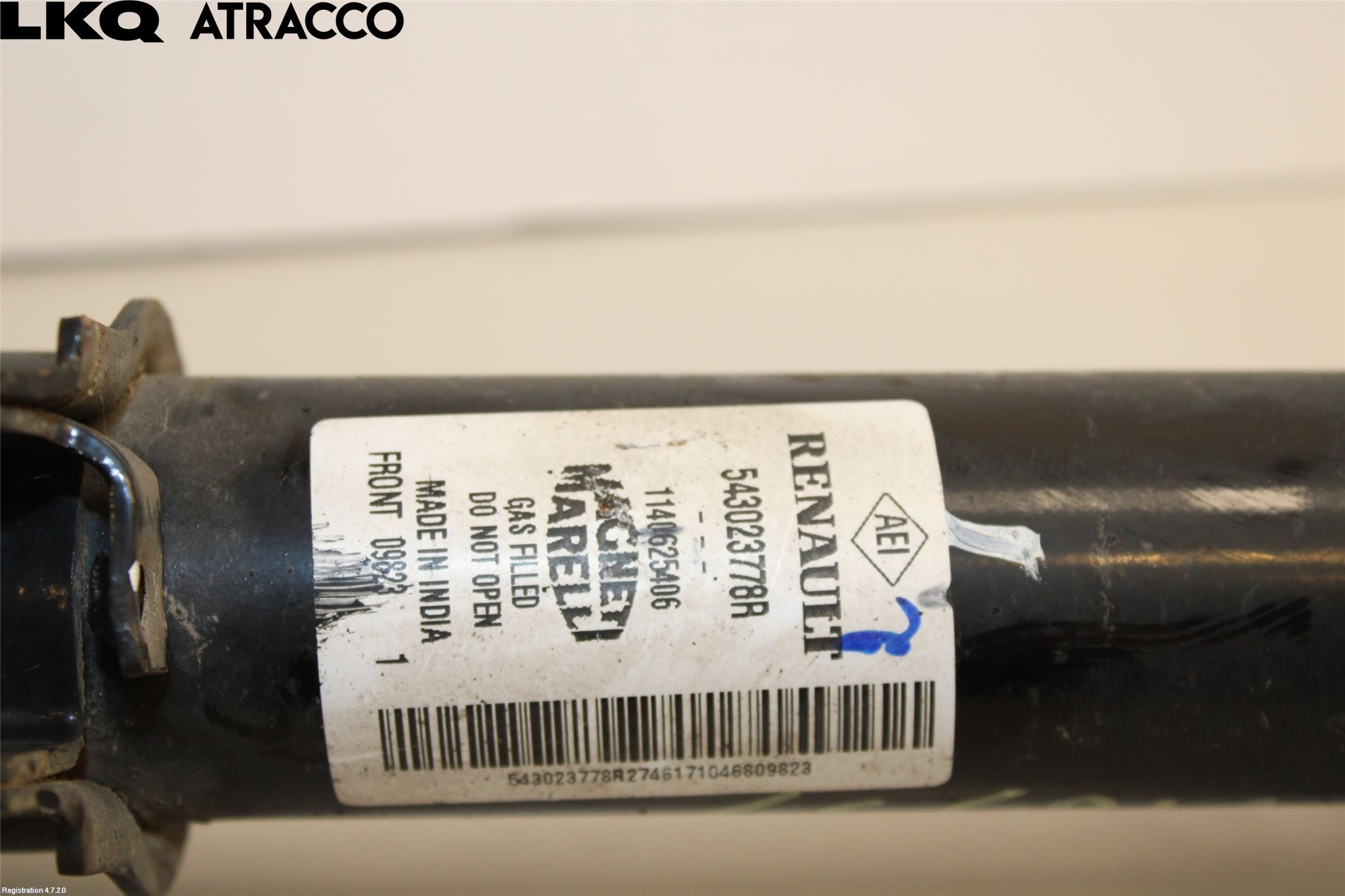 Biltillbehør-rekvisita Fjærbein Foran Venstre