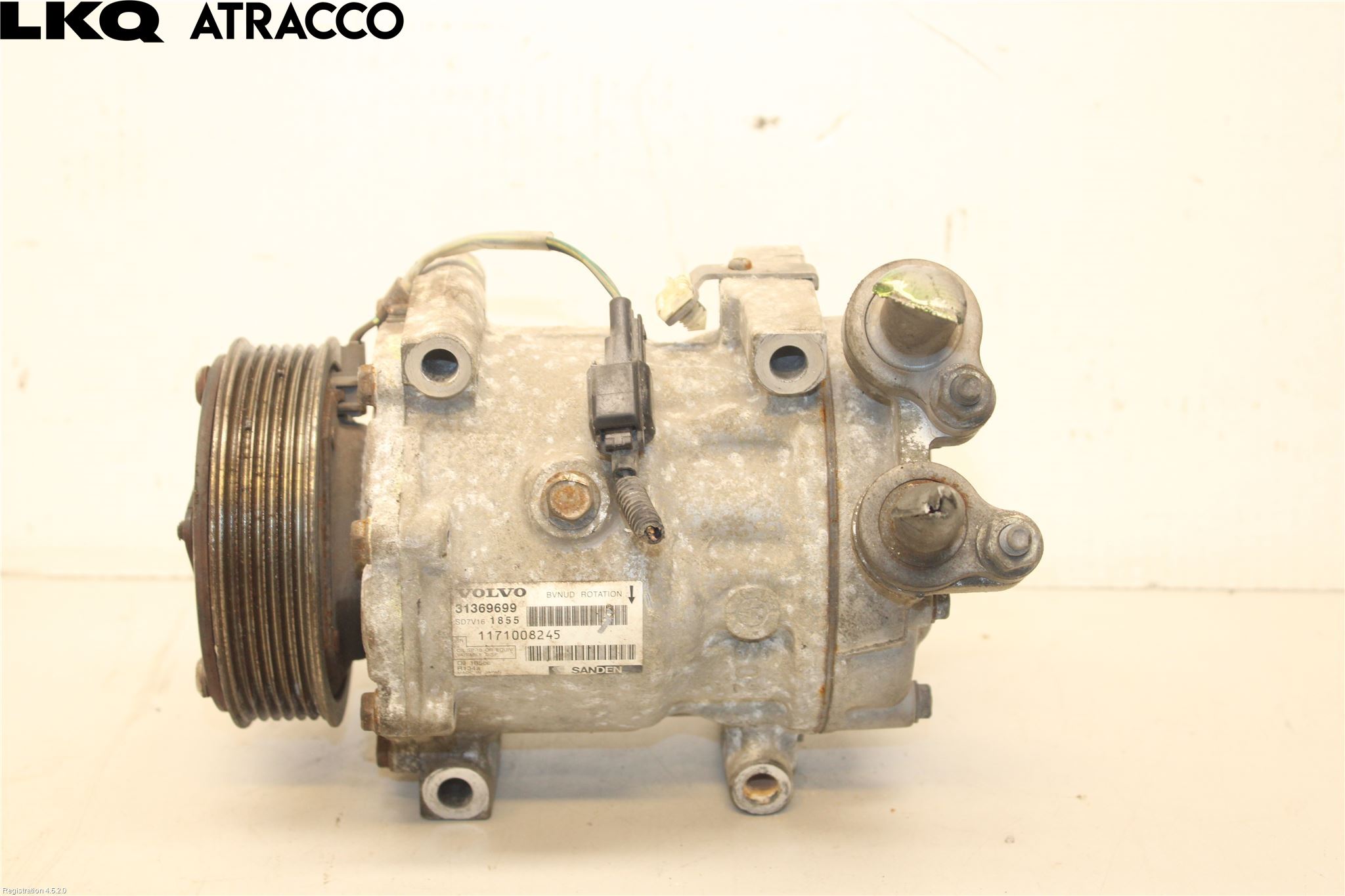 Volvo V60 14-18 Varme Ac Kompressor