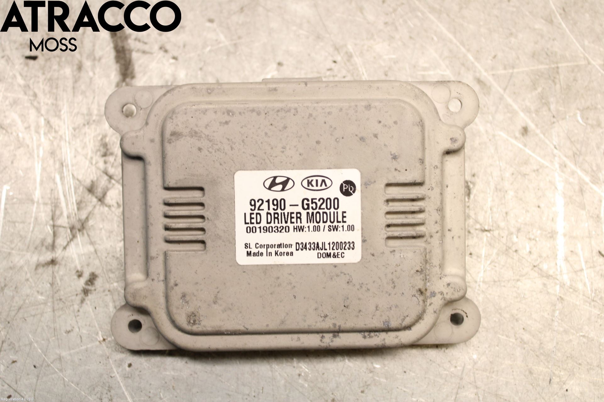 Kia NIRO (DE) 17-22 Styreenhet Xenon