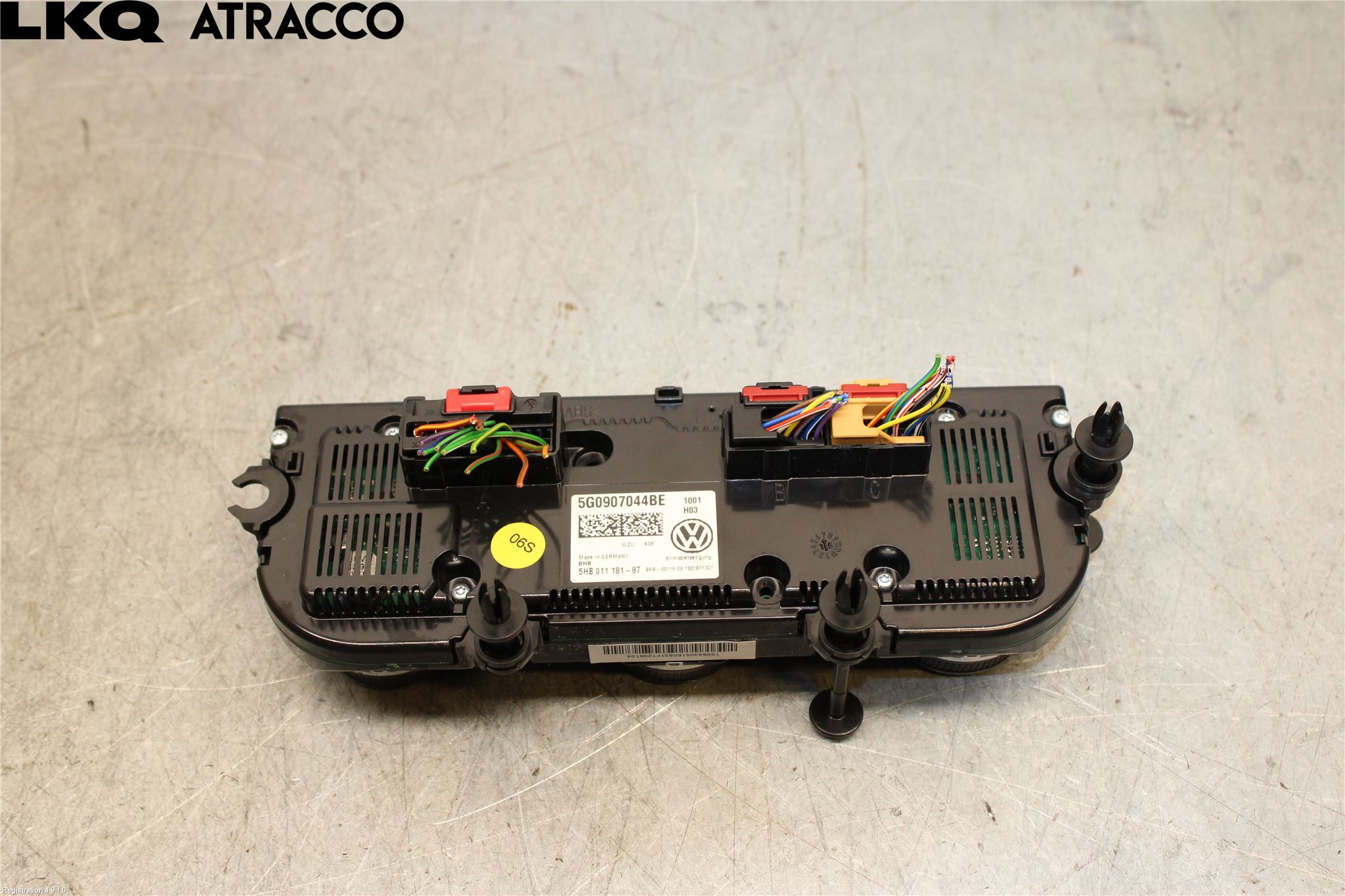 Volkswagen VW GOLF / E-GOLF VII 13-20 Varme Ac Betjening-Display