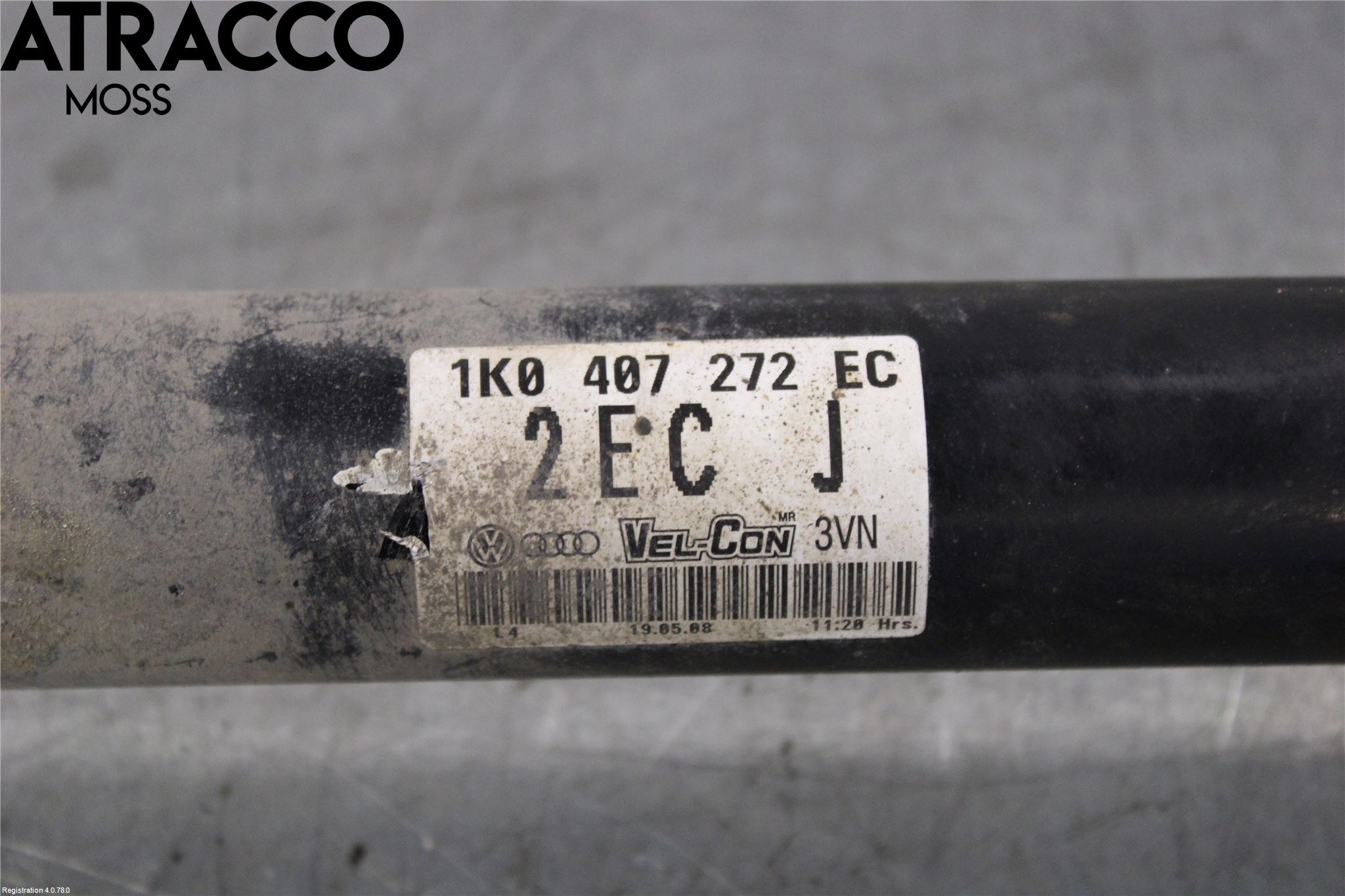 Volkswagen VW GOLF V 04-09 Drivaksel Foran Kompl Høyre