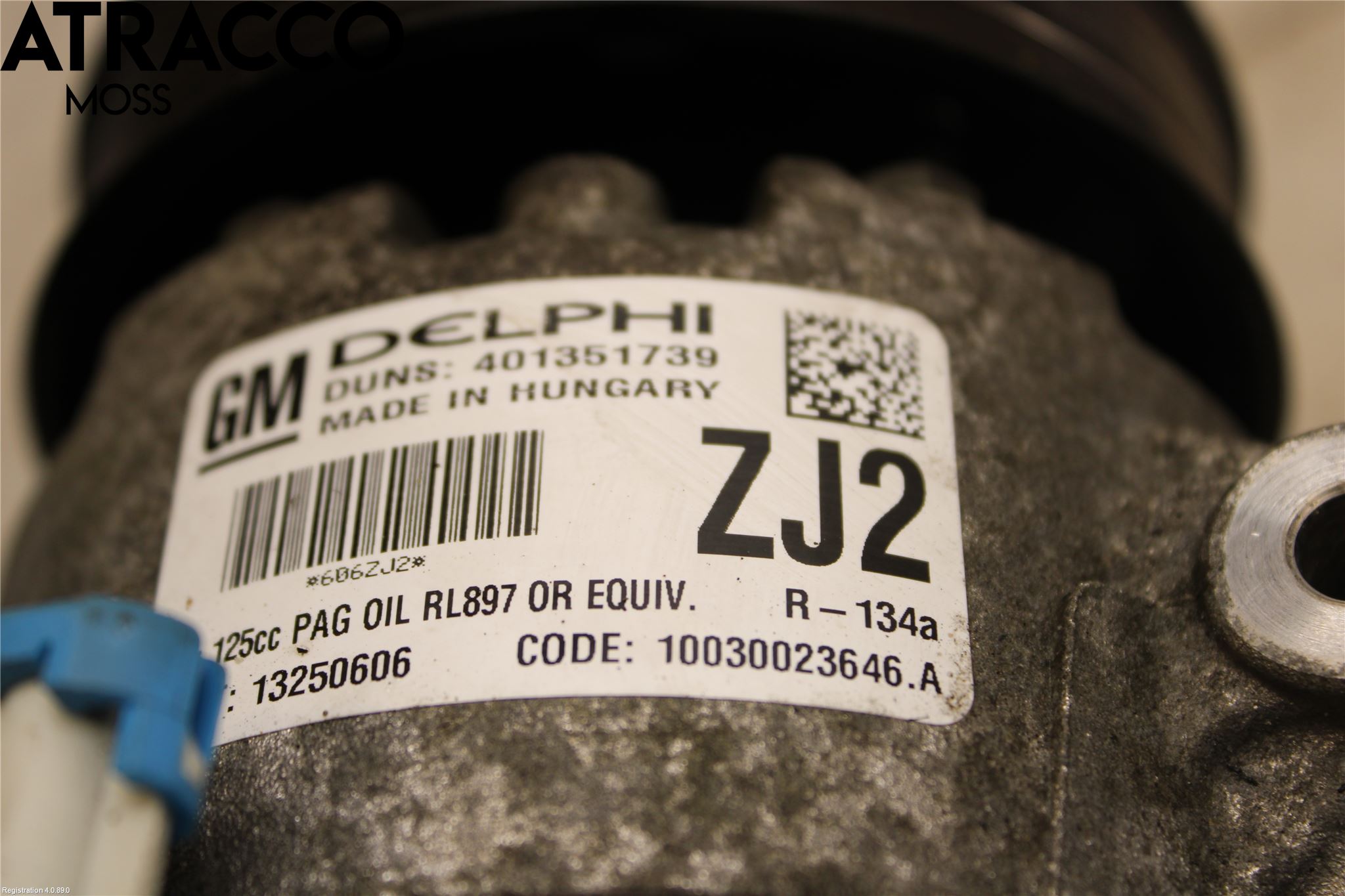 Opel ASTRA J 10-15 Varme Ac Kompressor