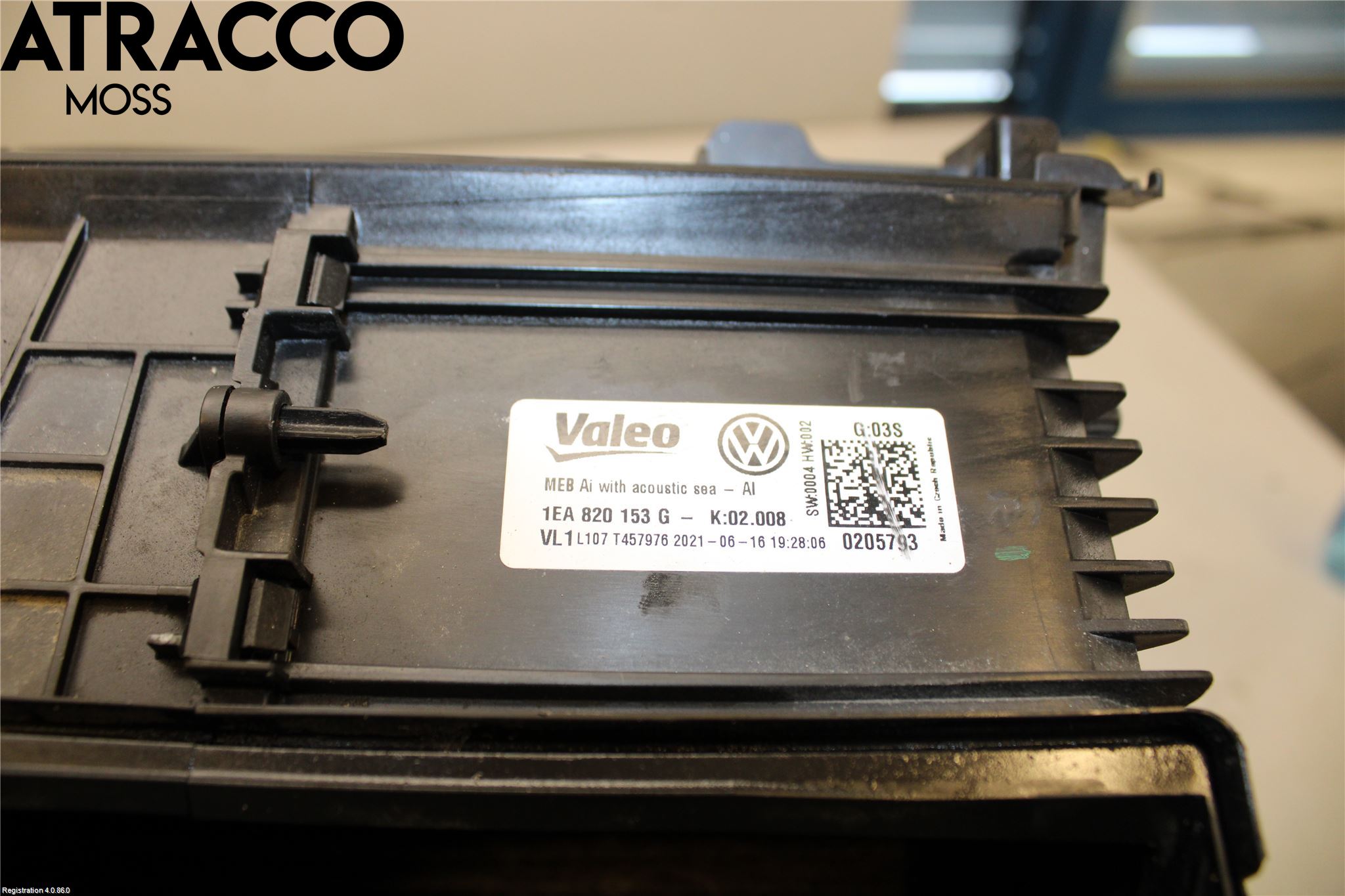 Audi Q4 E-TRON FZ 22- Varmeapparat Register Komplett