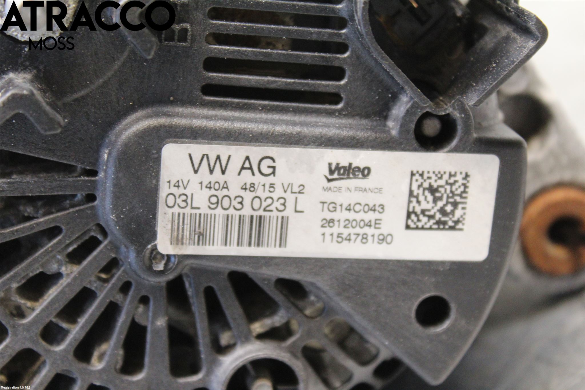Volkswagen VW CADDY 16-20 Dynamo