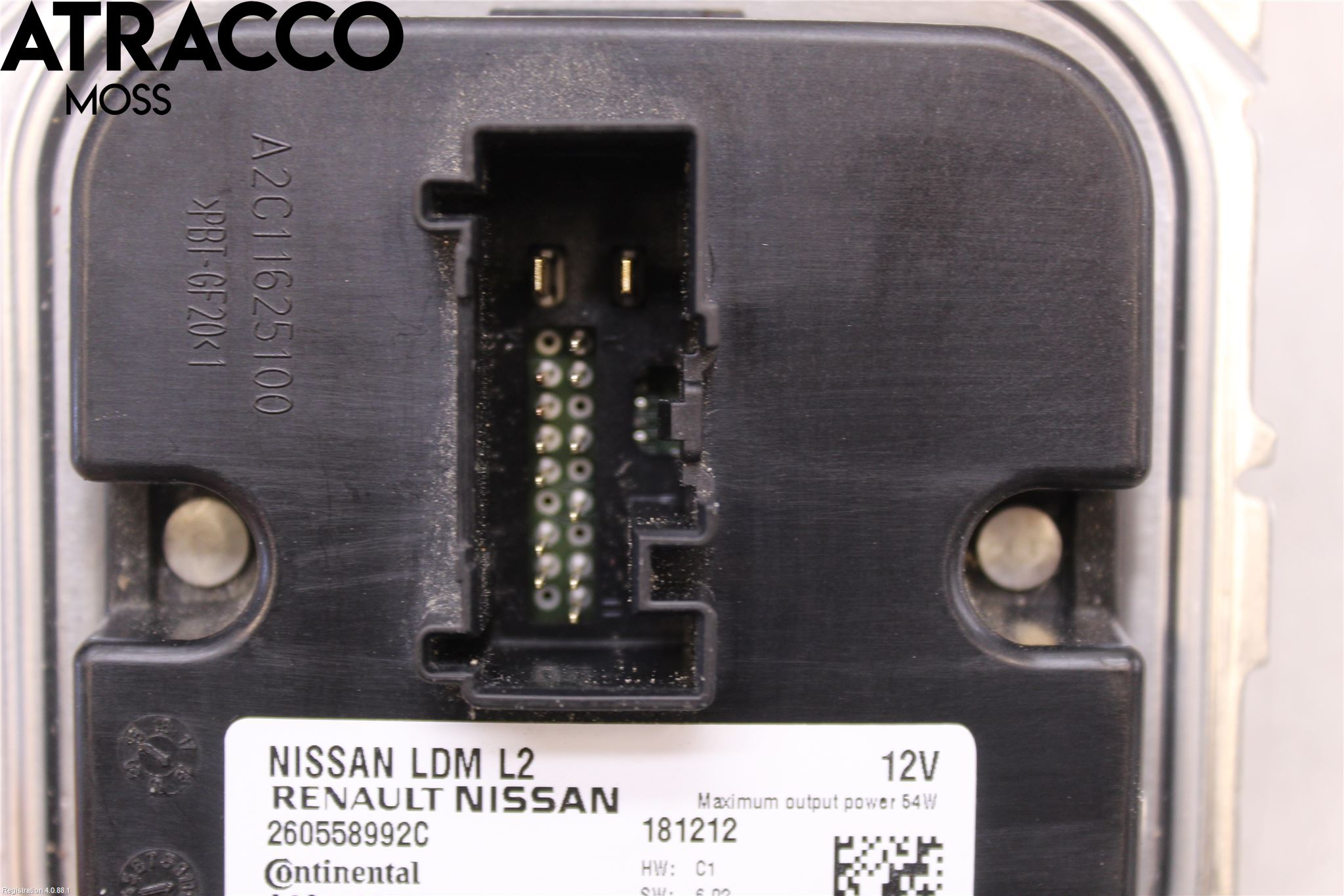 Nissan LEAF 18- Styreenhet Xenon