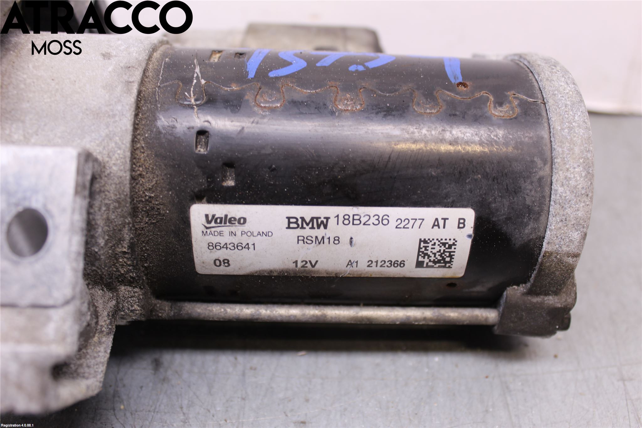 BMW 3 F30/F31/F80 12-19 Startmotor