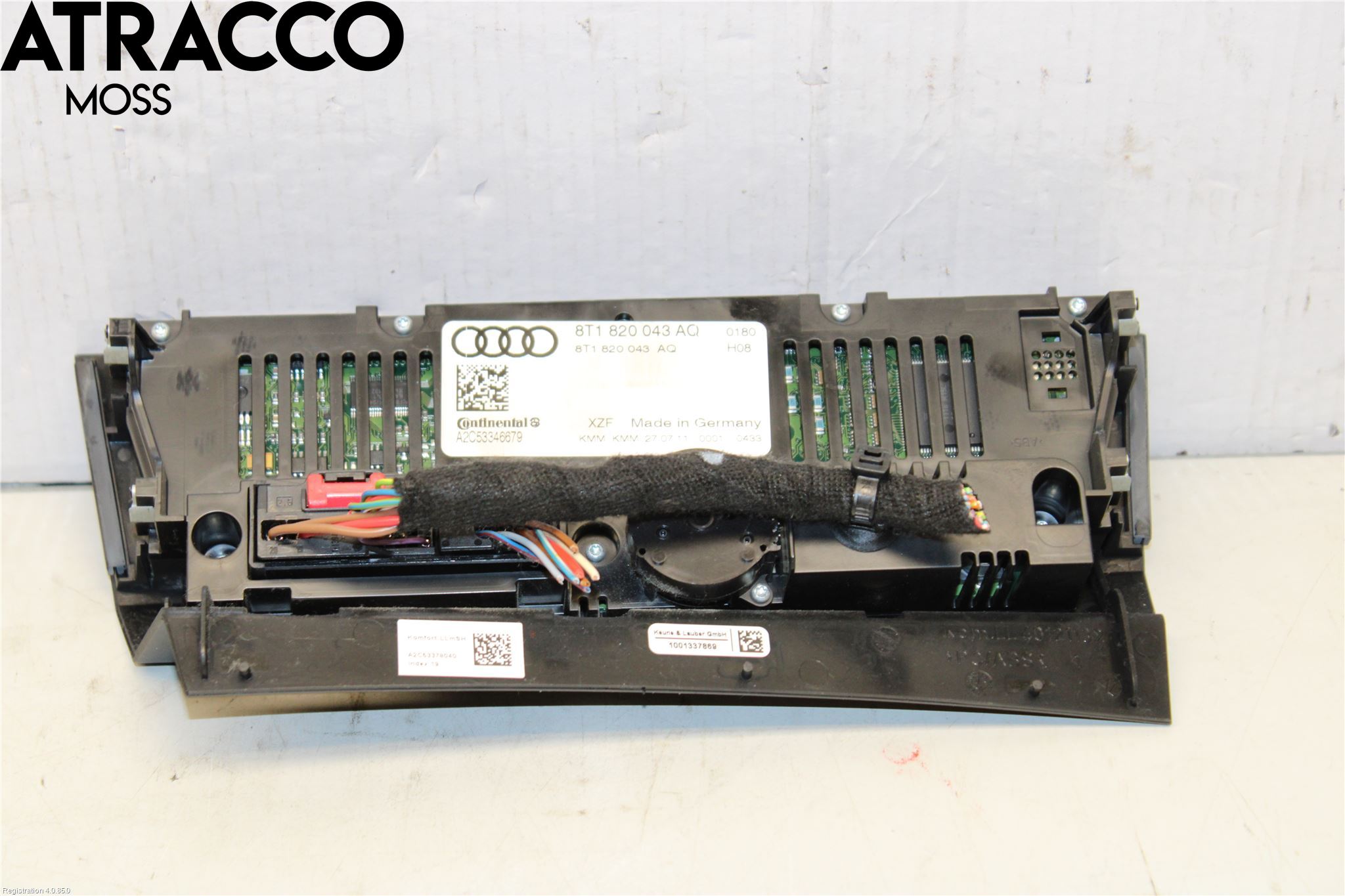 Audi A4/S4 08-11 Varme Ac Betjening-Display