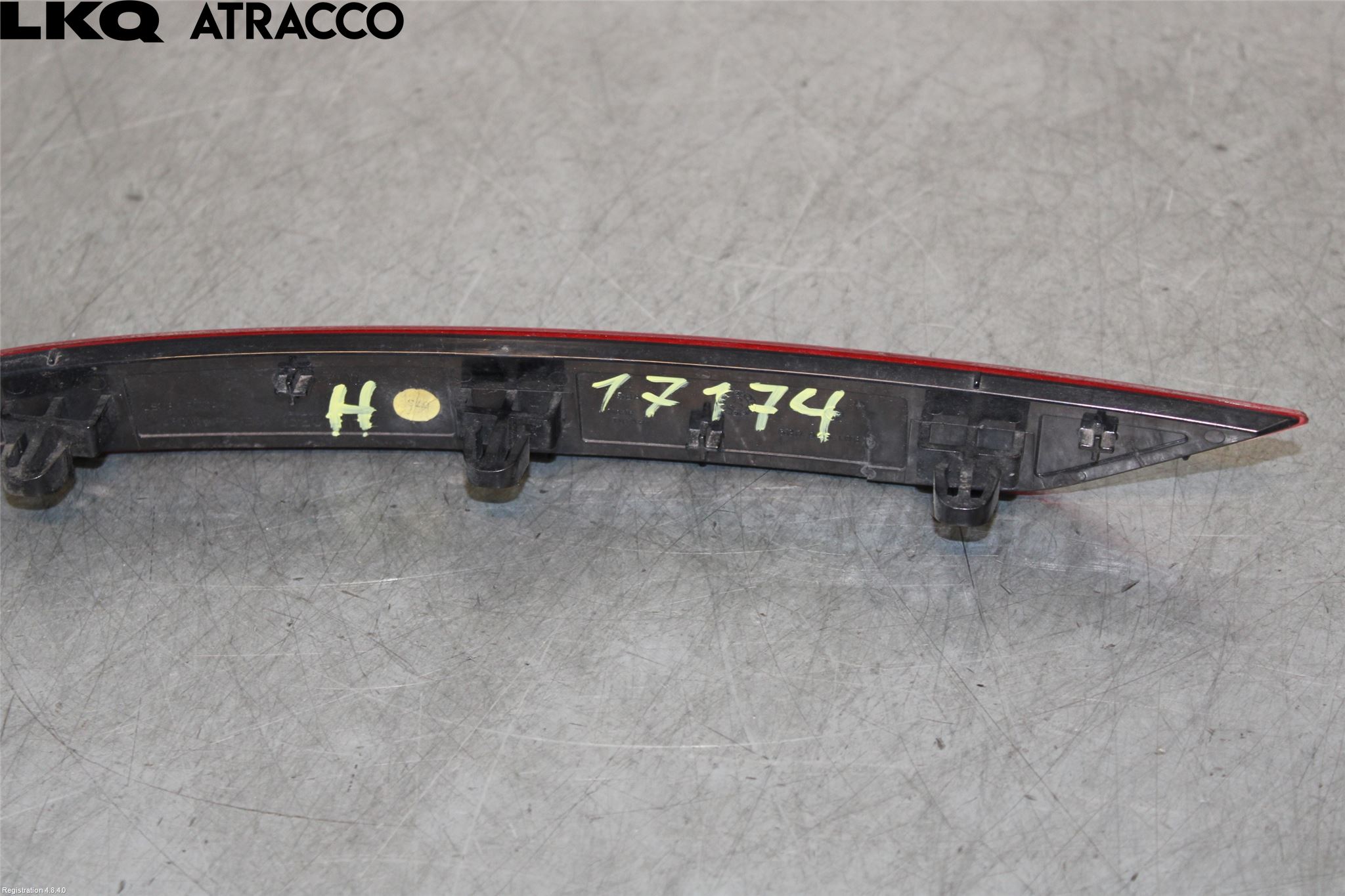 Volkswagen VW GOLF / E-GOLF VII 13-20 Refleks Bak