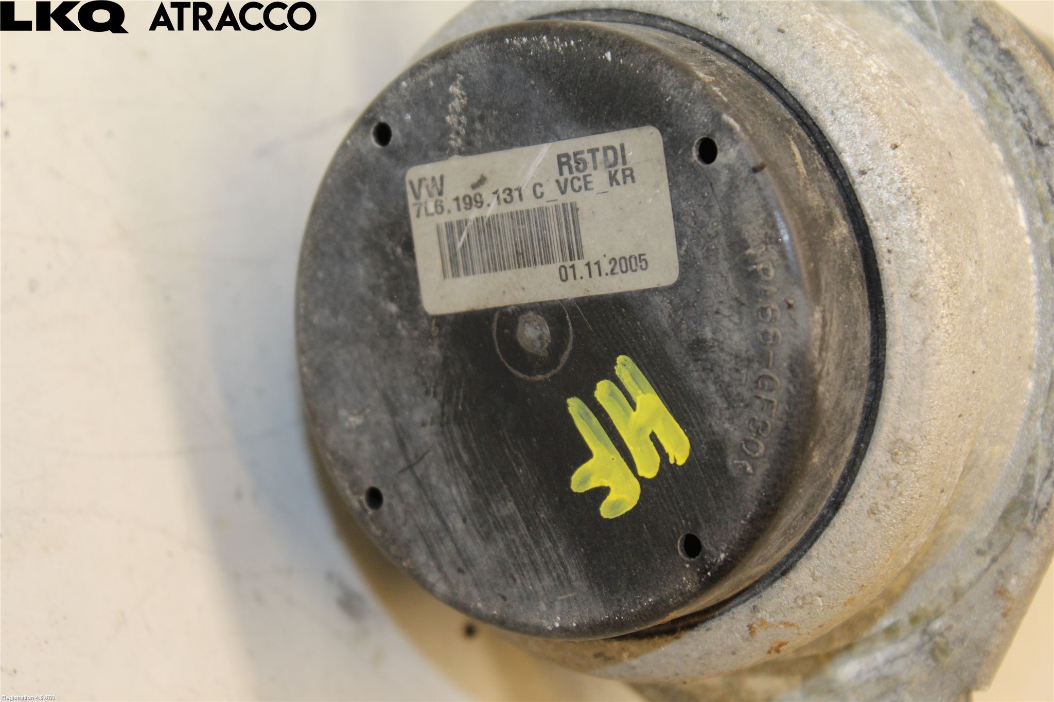 Volkswagen VW TOUAREG 7L 03-10 Motor Feste Stål-Alu