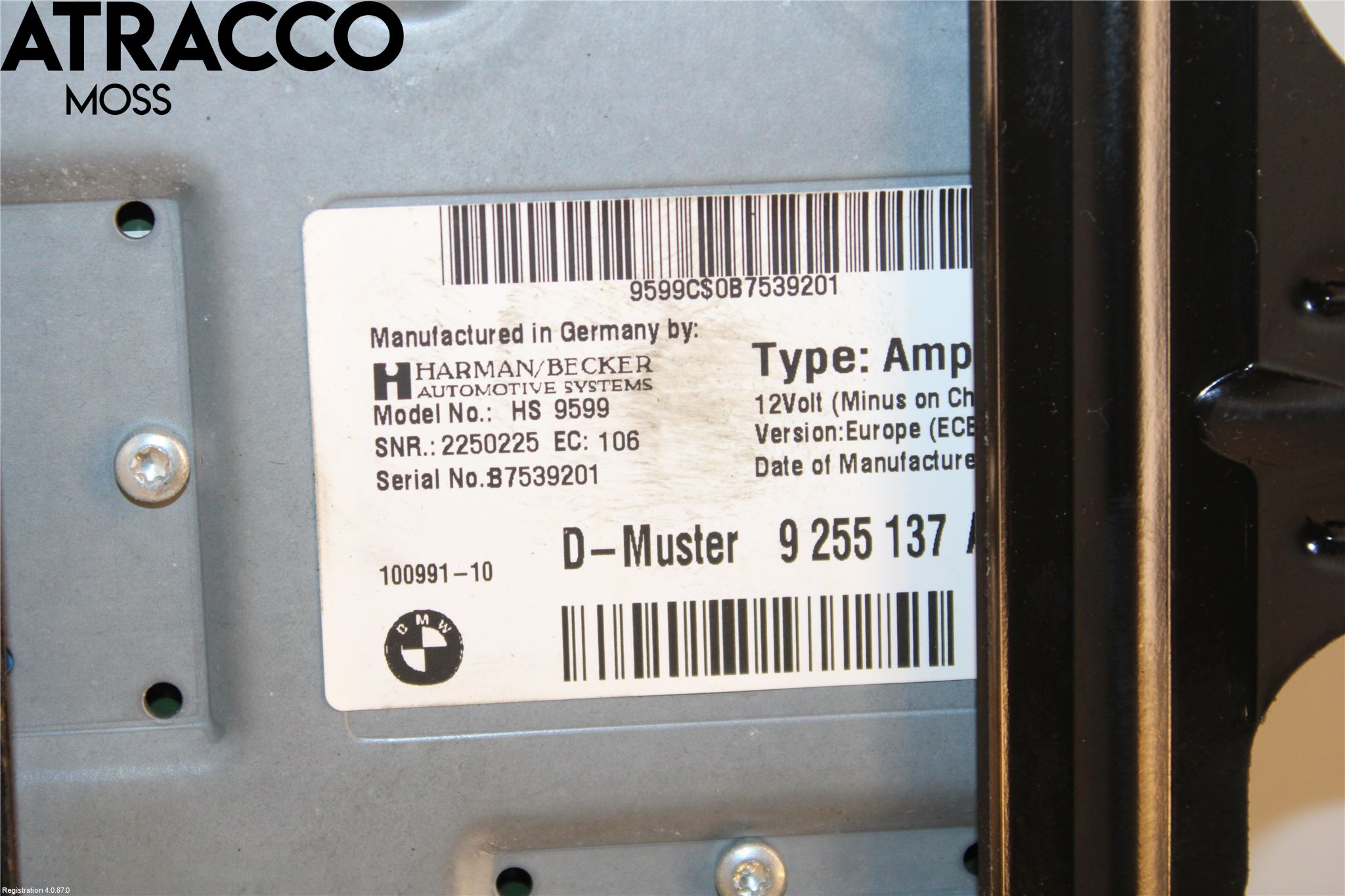 Mini COUPE R56 05-14 Stereo Forsterker