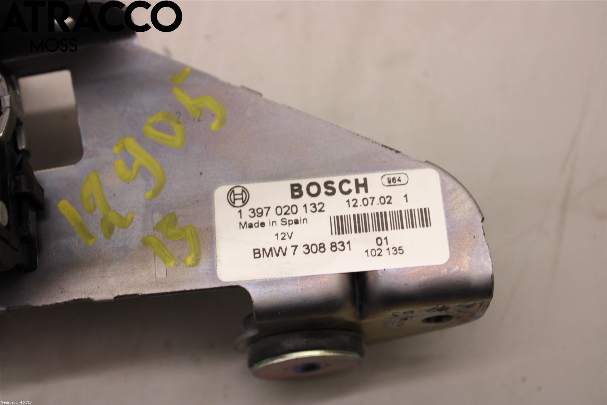BMW 3 F30/F31/F80 12-19 Bakluke-Lokk Låsekasse
