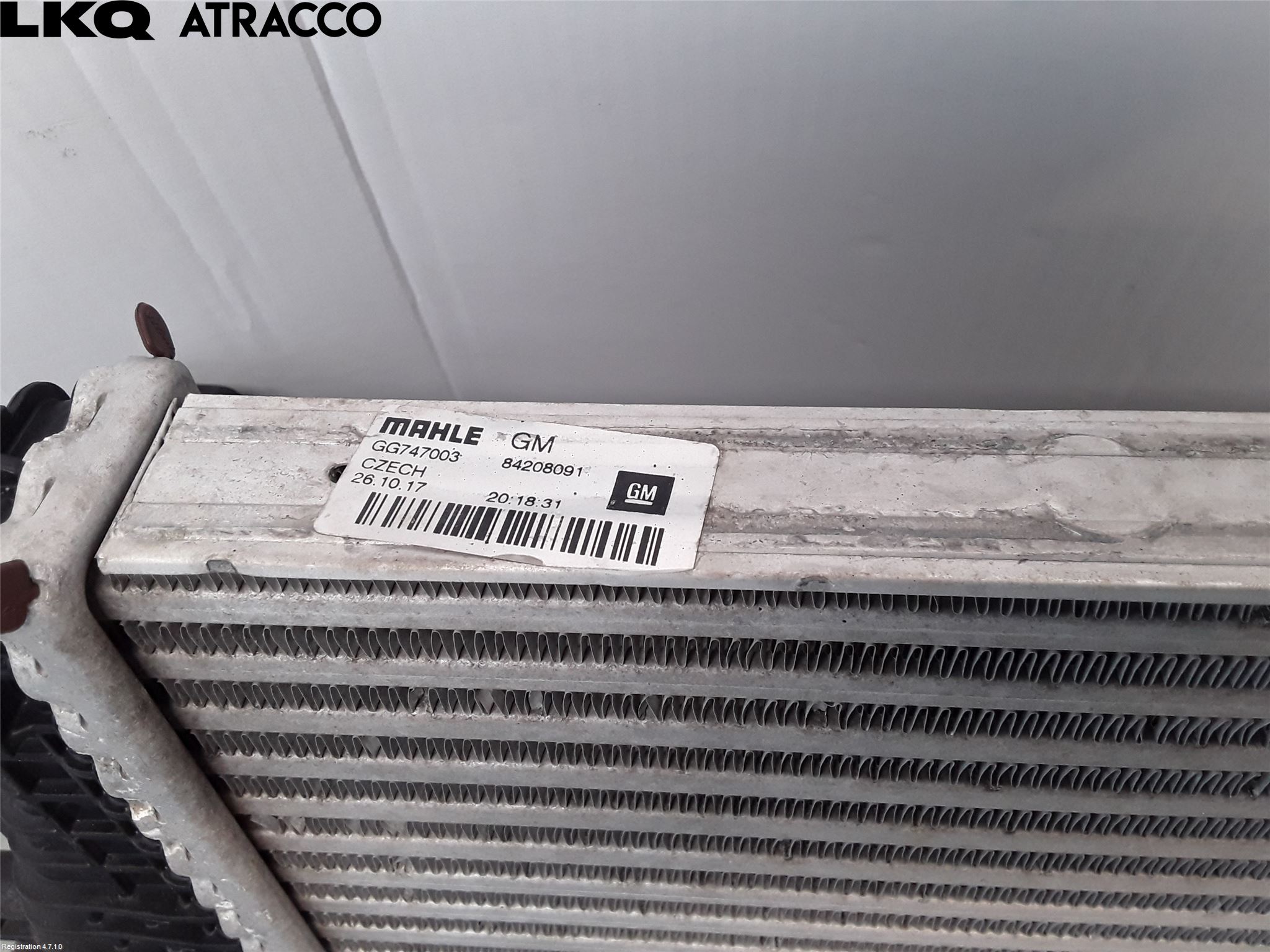 Opel INSIGNIA 17- Intercooler Radiator