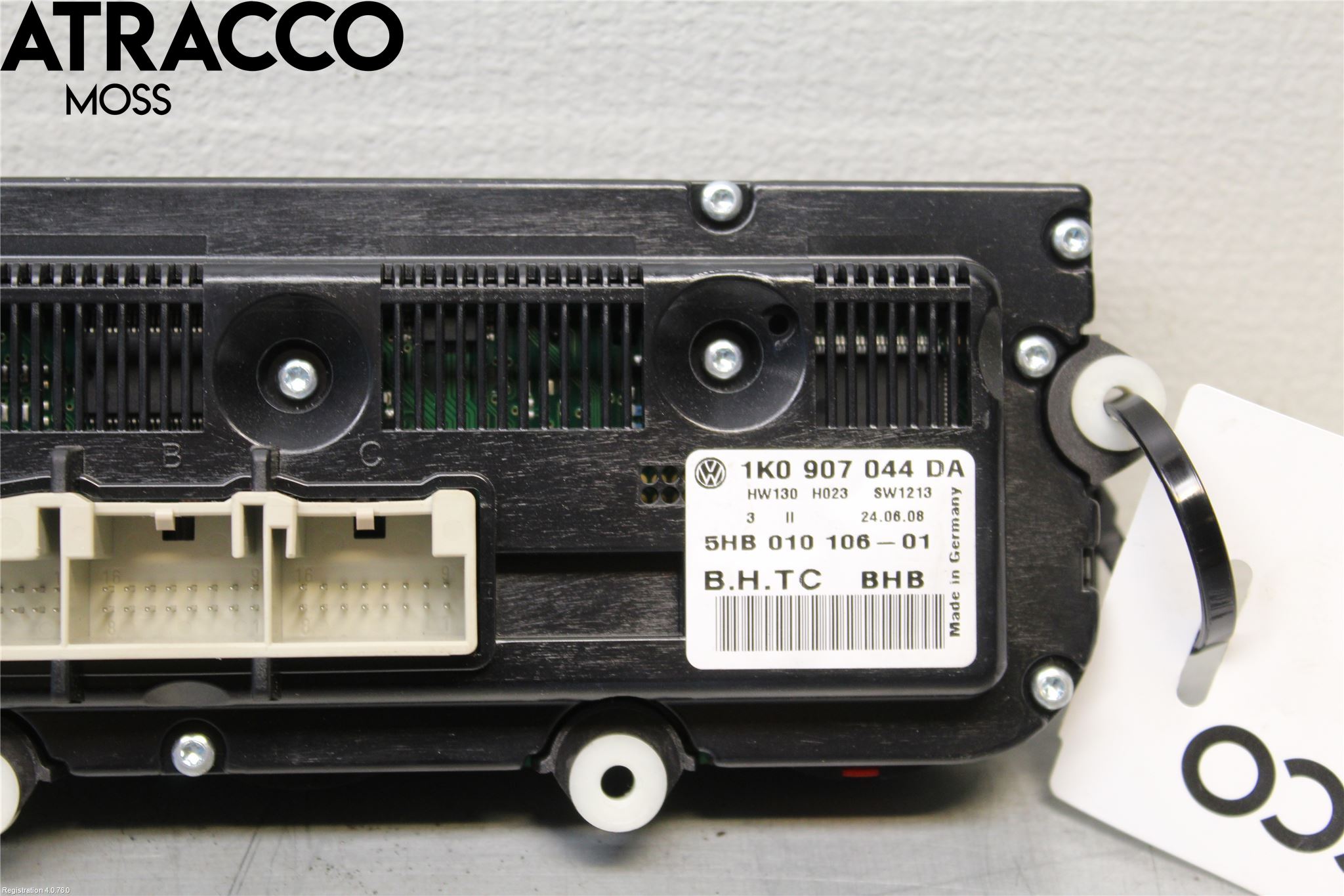 Volkswagen VW TIGUAN 07-16 Varme Ac Betjening-Display