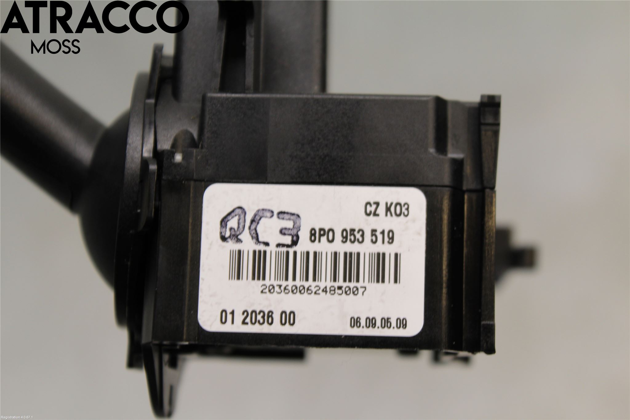 Audi A3/S3 05-13 Bryter Ratt Visker - Spyler