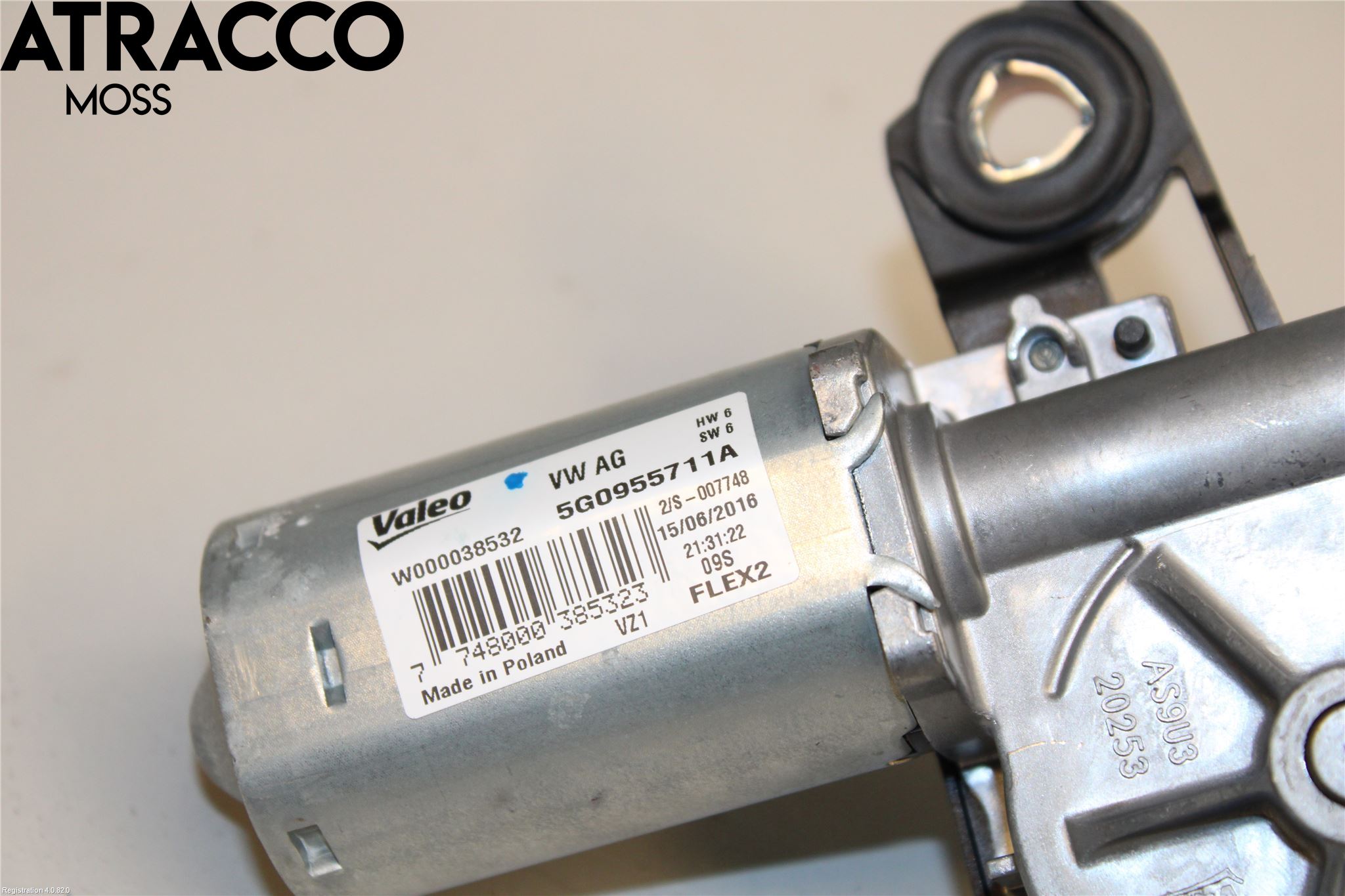 Volkswagen VW GOLF / E-GOLF VII 13-20 Viskermotor Bakluke