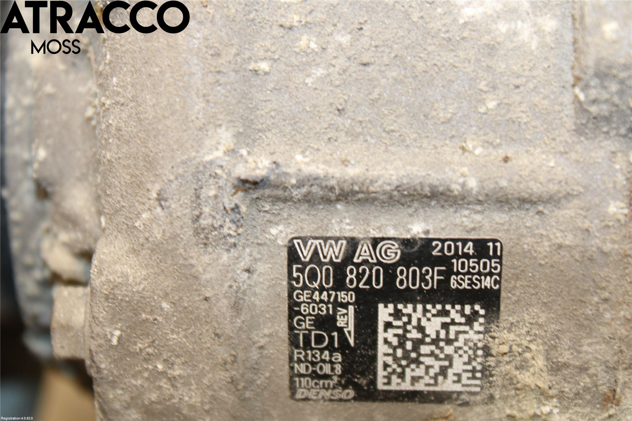 Volkswagen VW PASSAT 15-19 Varme Ac Kompressor