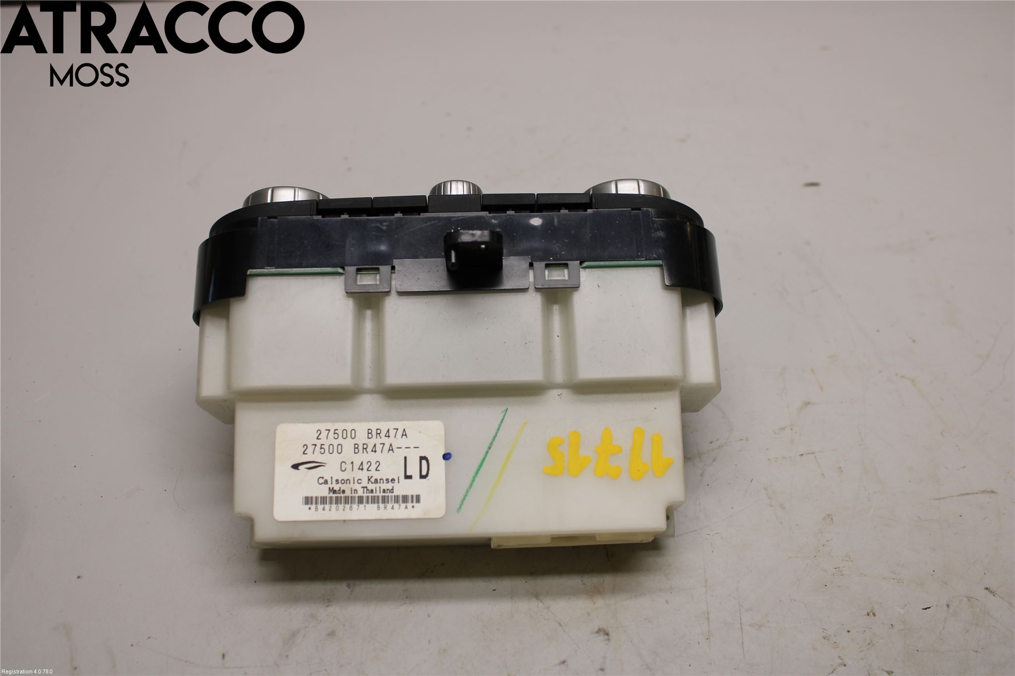 Nissan QASHQAI 10-14 Varme Ac Betjening-Display