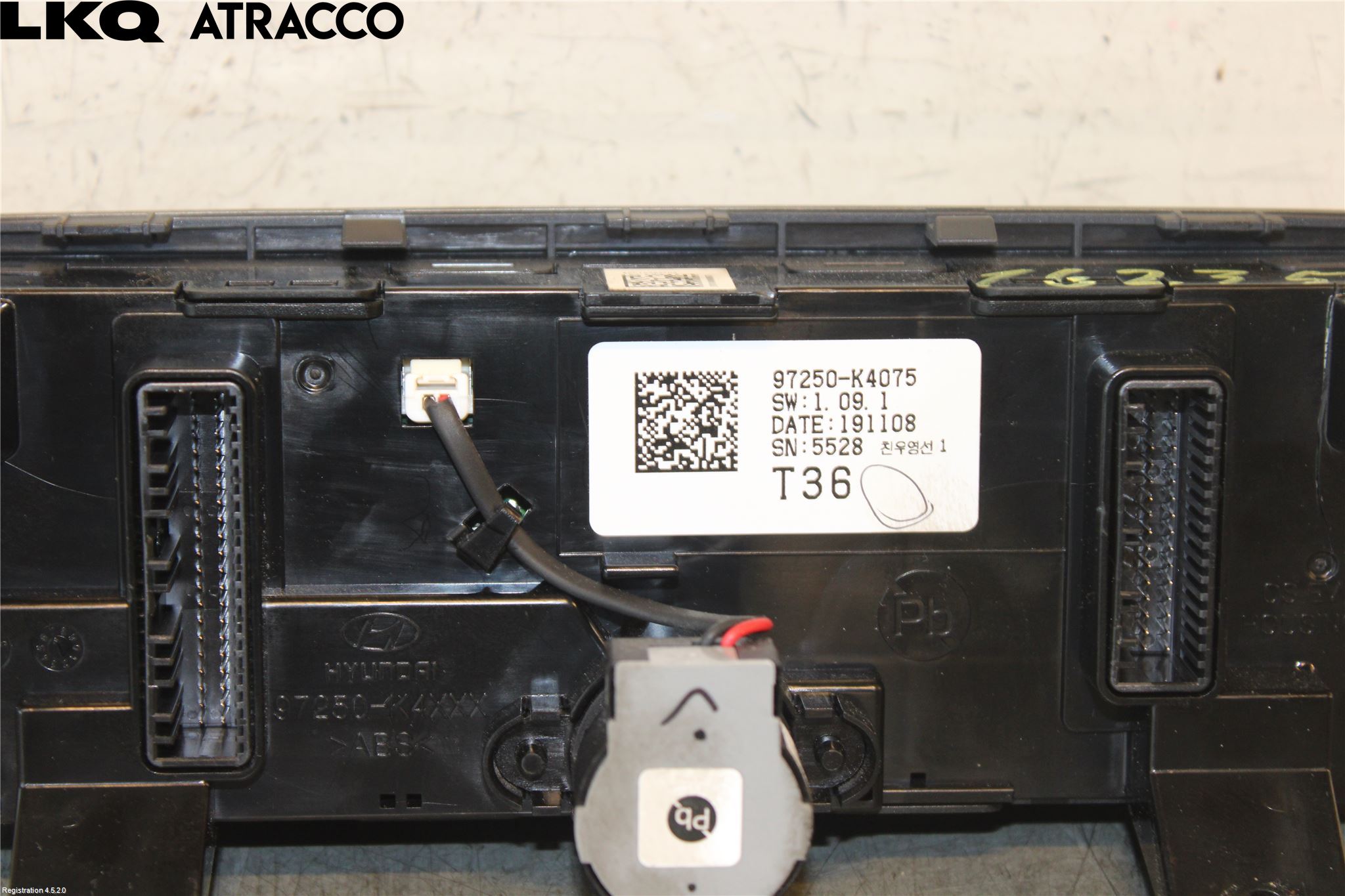 Hyundai KONA/ELECTRIC OS 18-23 Varme Ac Betjening-Display
